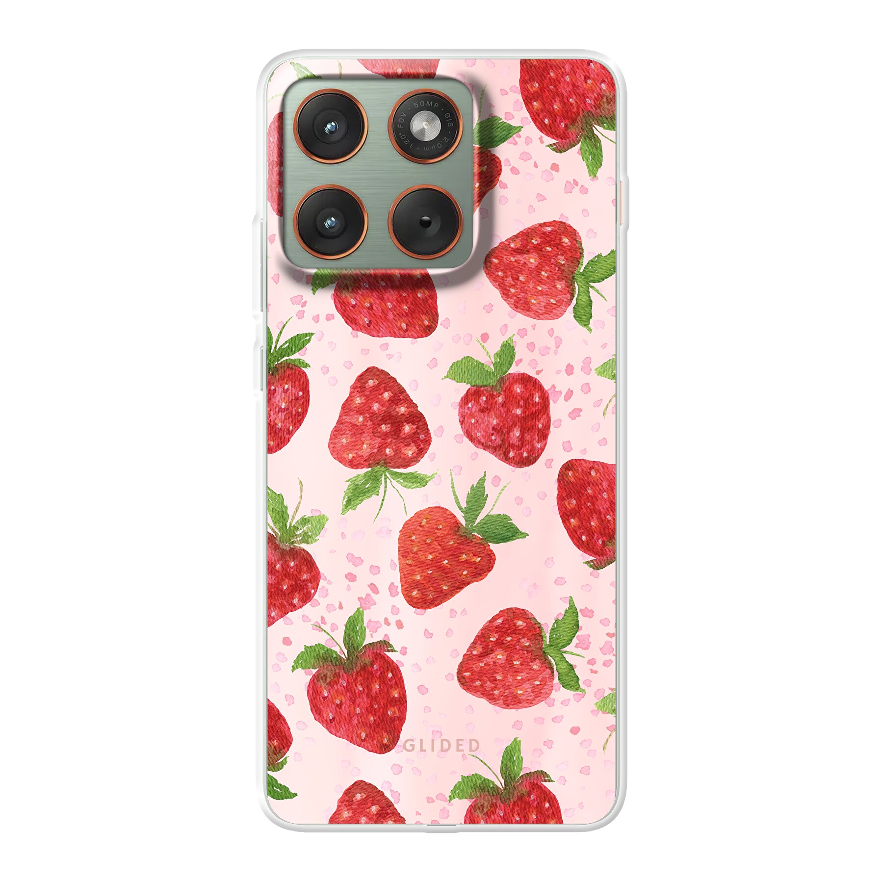 Strawberry Dream - Motorola Edge 70 Handyhülle