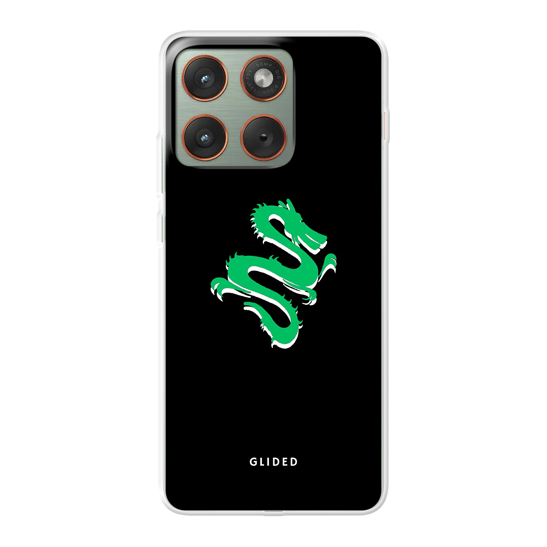 Emerald Dragon - Motorola Edge 70 Handyhülle