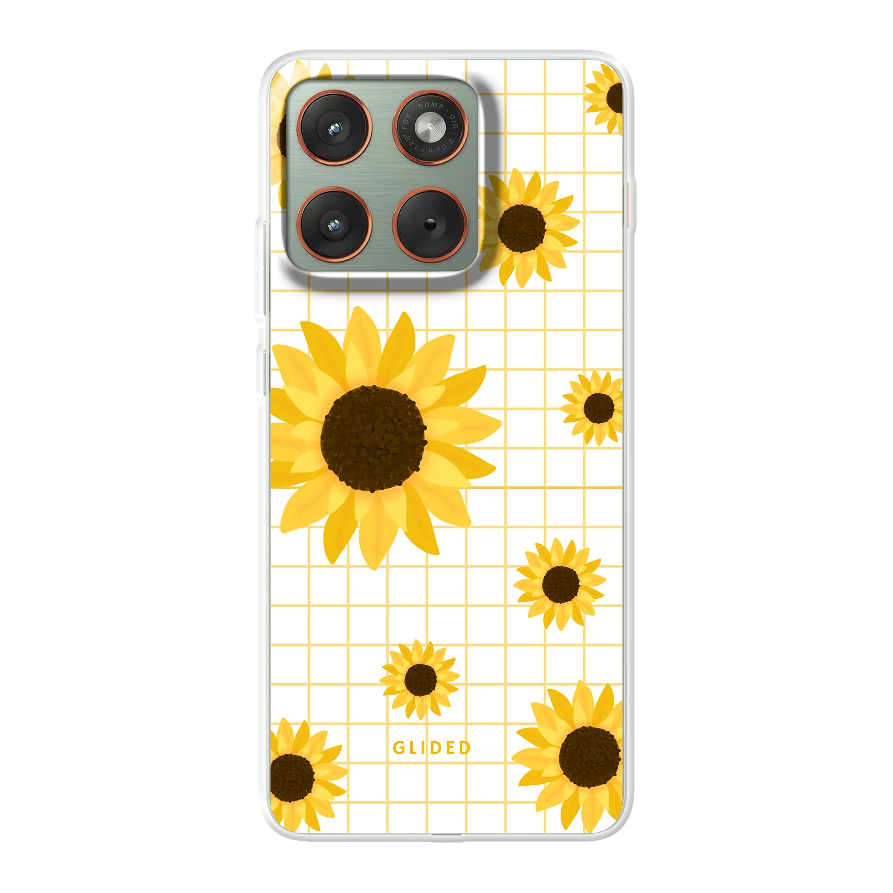 Sunflower Power - Motorola Edge 70 Handyhülle