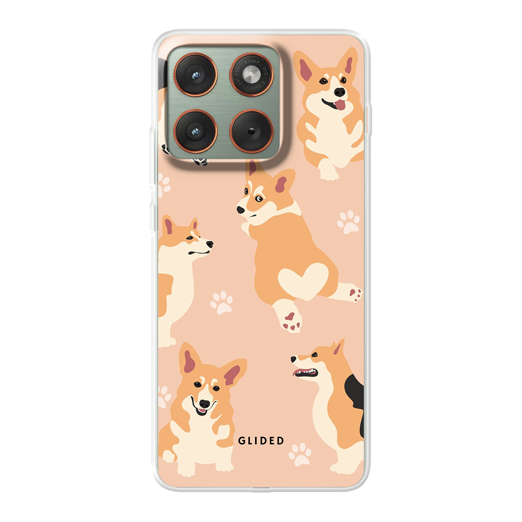 Corgi Love - Motorola Edge 70 Handyhülle