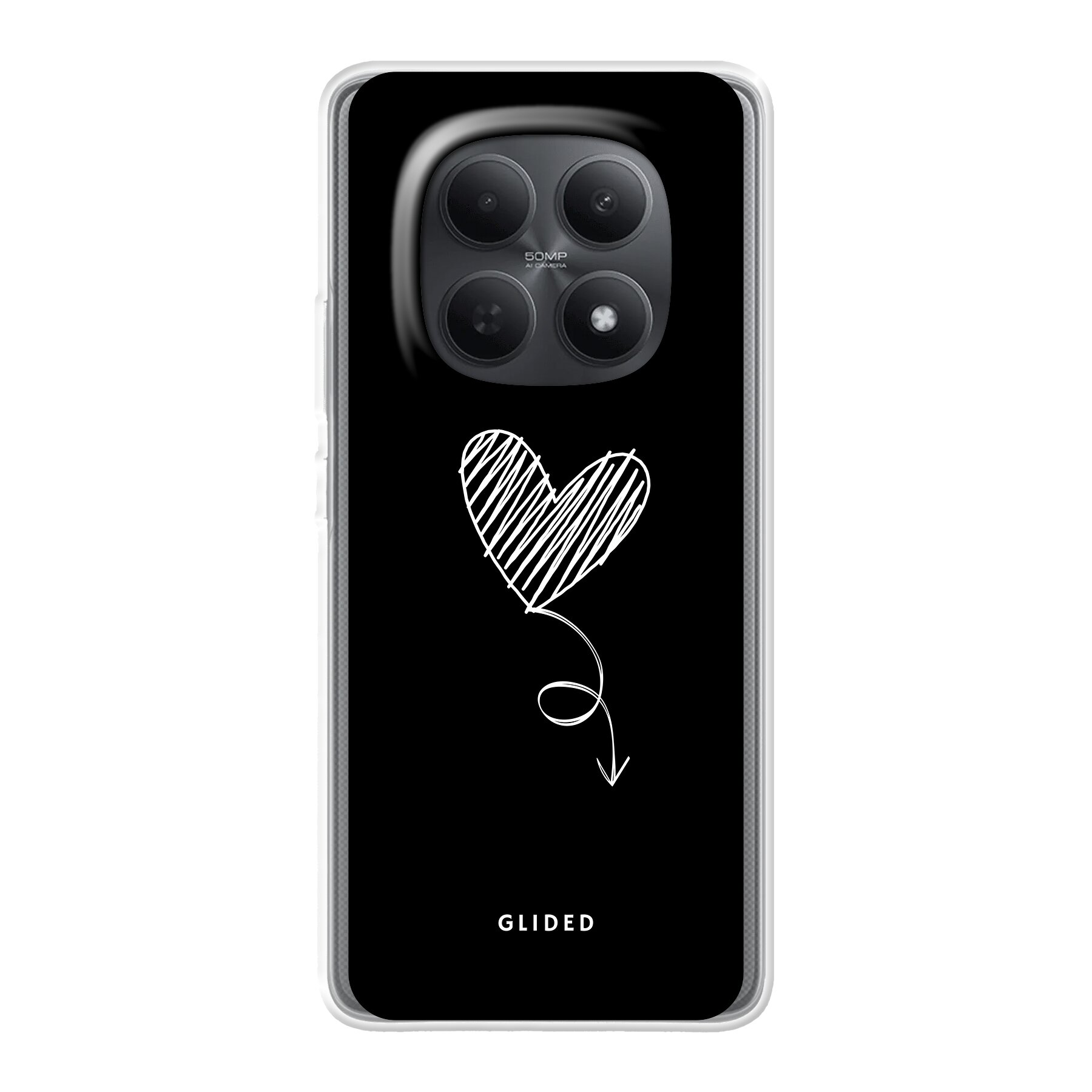 Dark Heart - Xiaomi Redmi Note 15 Handyhülle