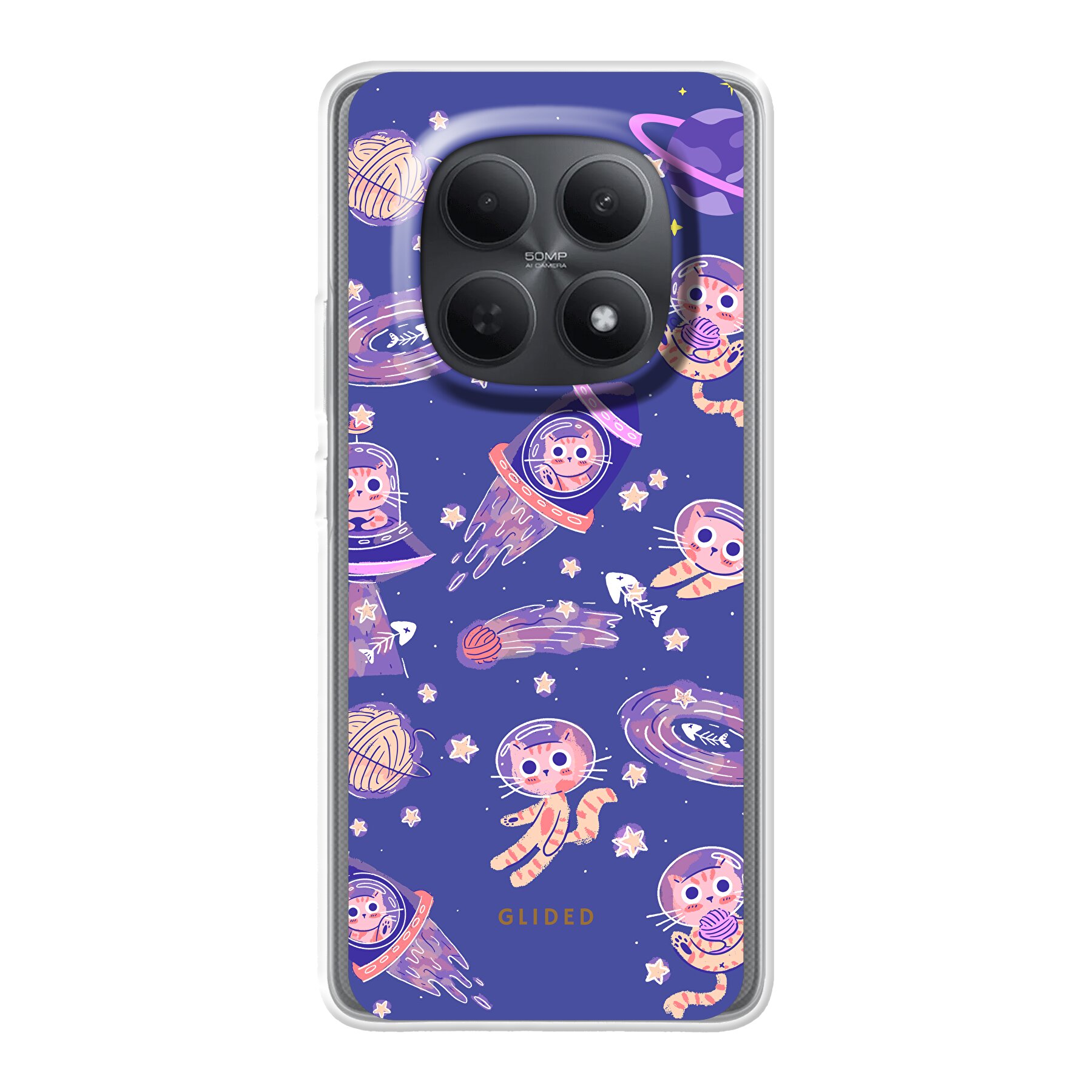 Space Cat - Xiaomi Redmi Note 15 Handyhülle