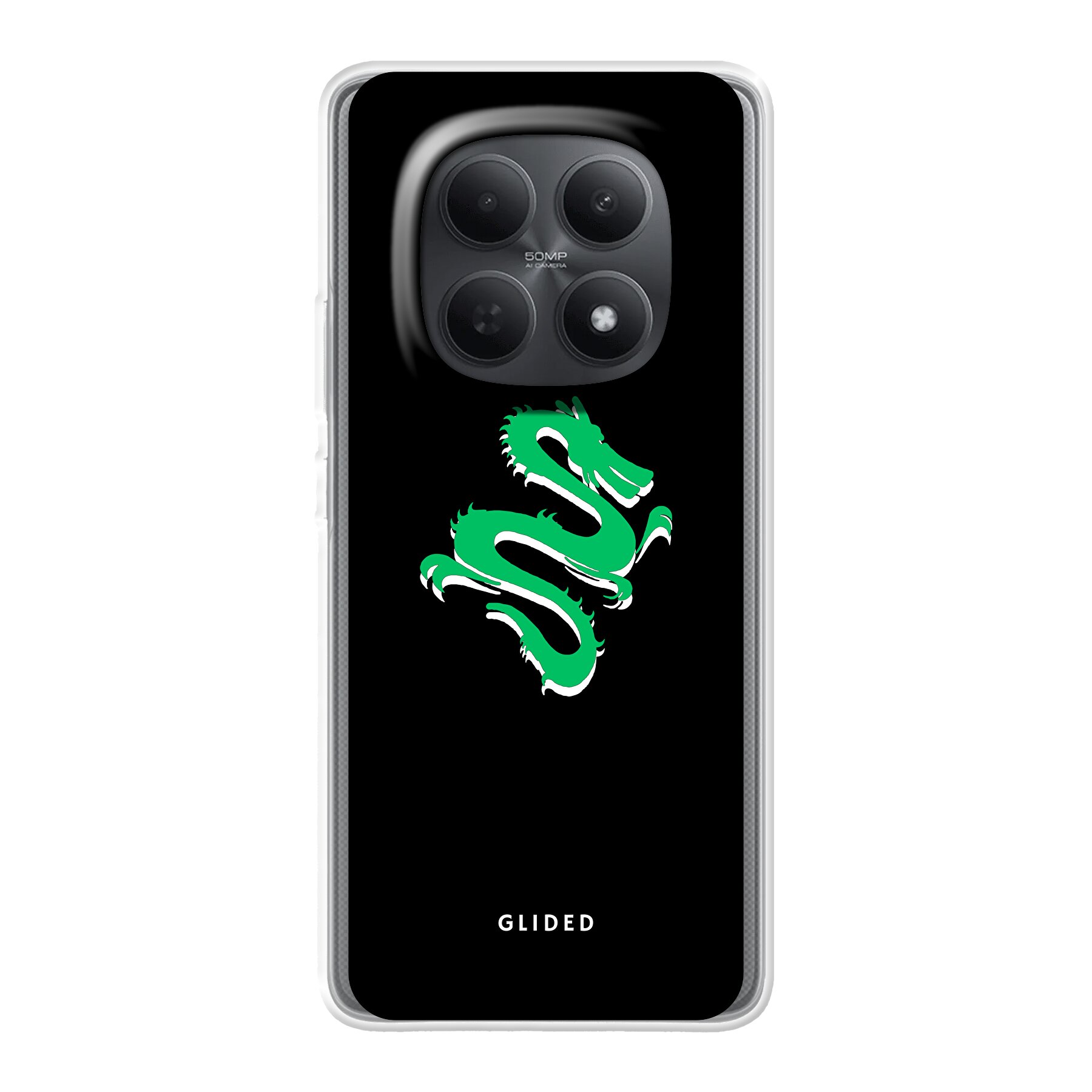 Emerald Dragon - Xiaomi Redmi Note 15 Handyhülle