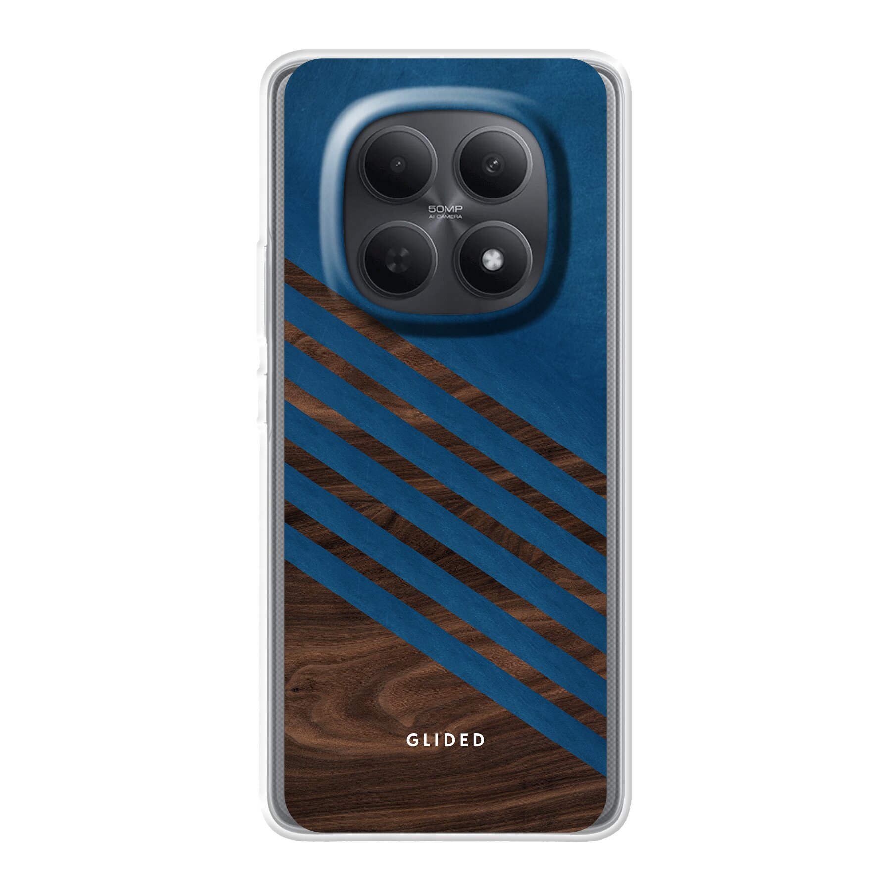 Blue Wood - Xiaomi Redmi Note 15 Handyhülle