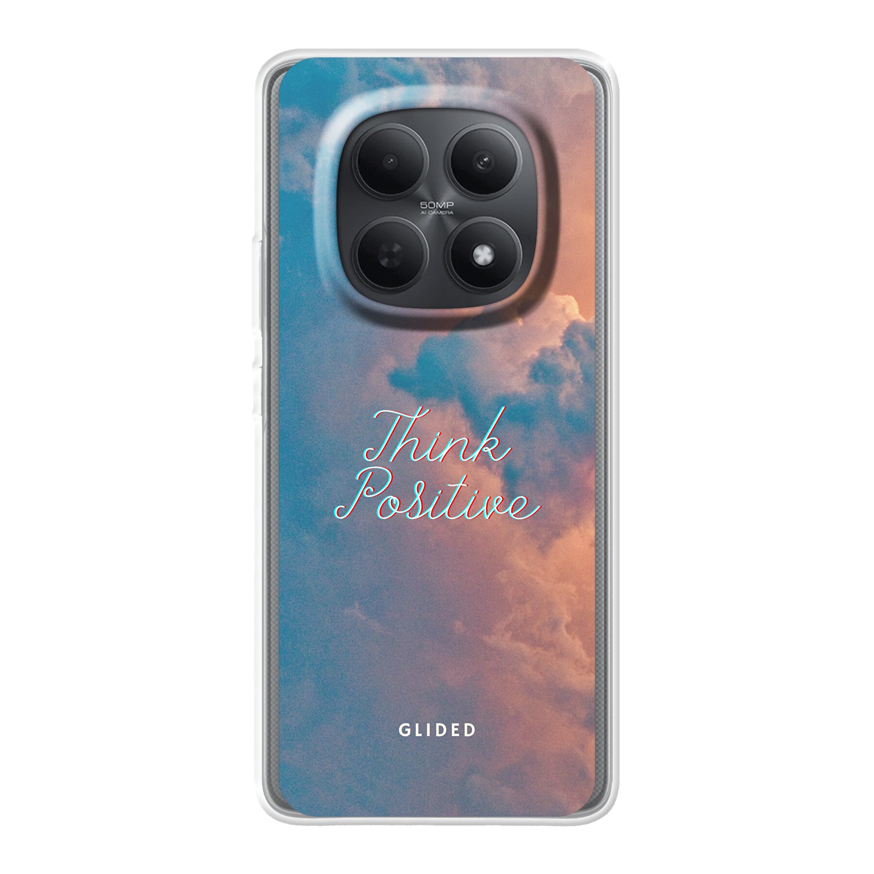 Think positive - Xiaomi Redmi Note 15 Handyhülle