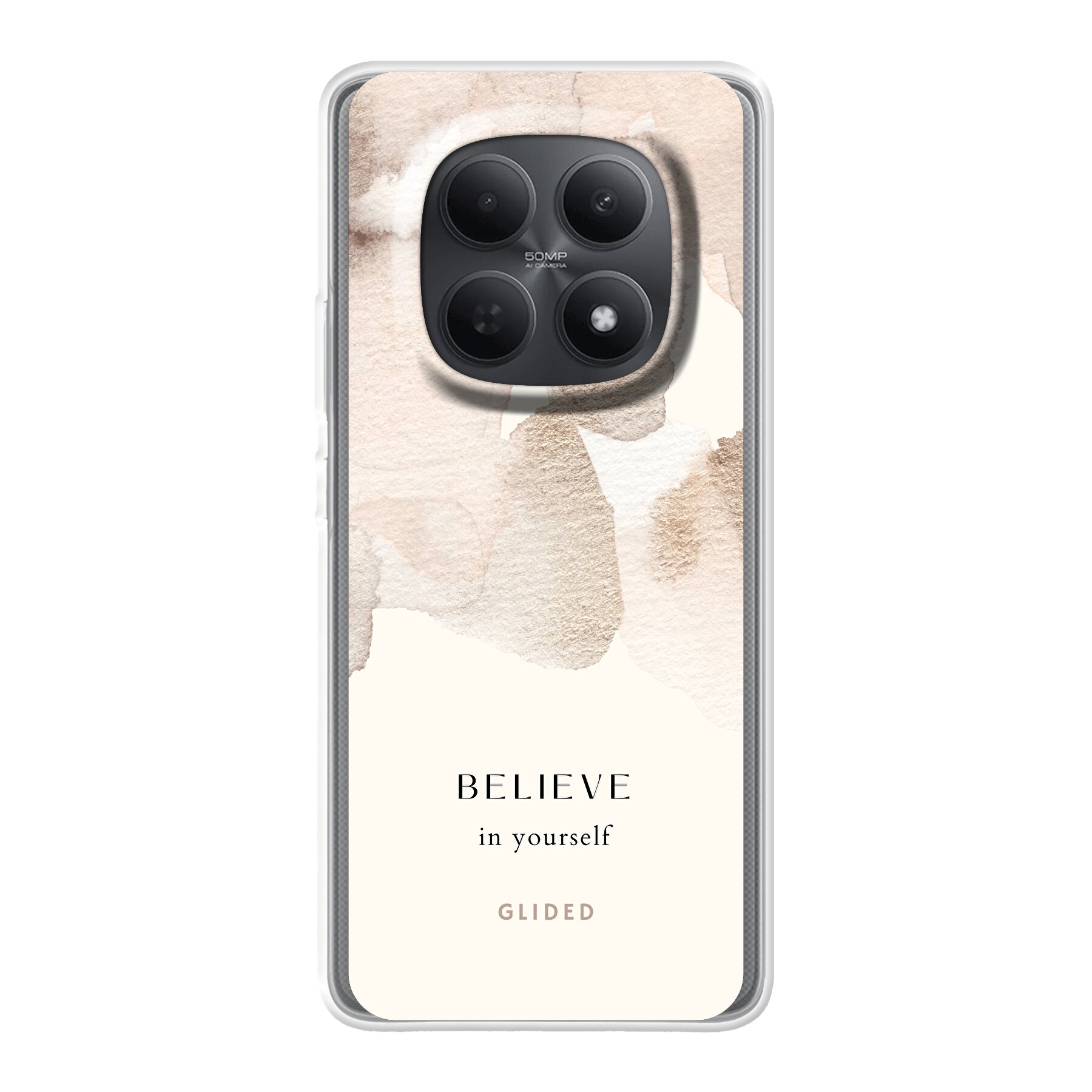 Believe in yourself - Xiaomi Redmi Note 15 Handyhülle
