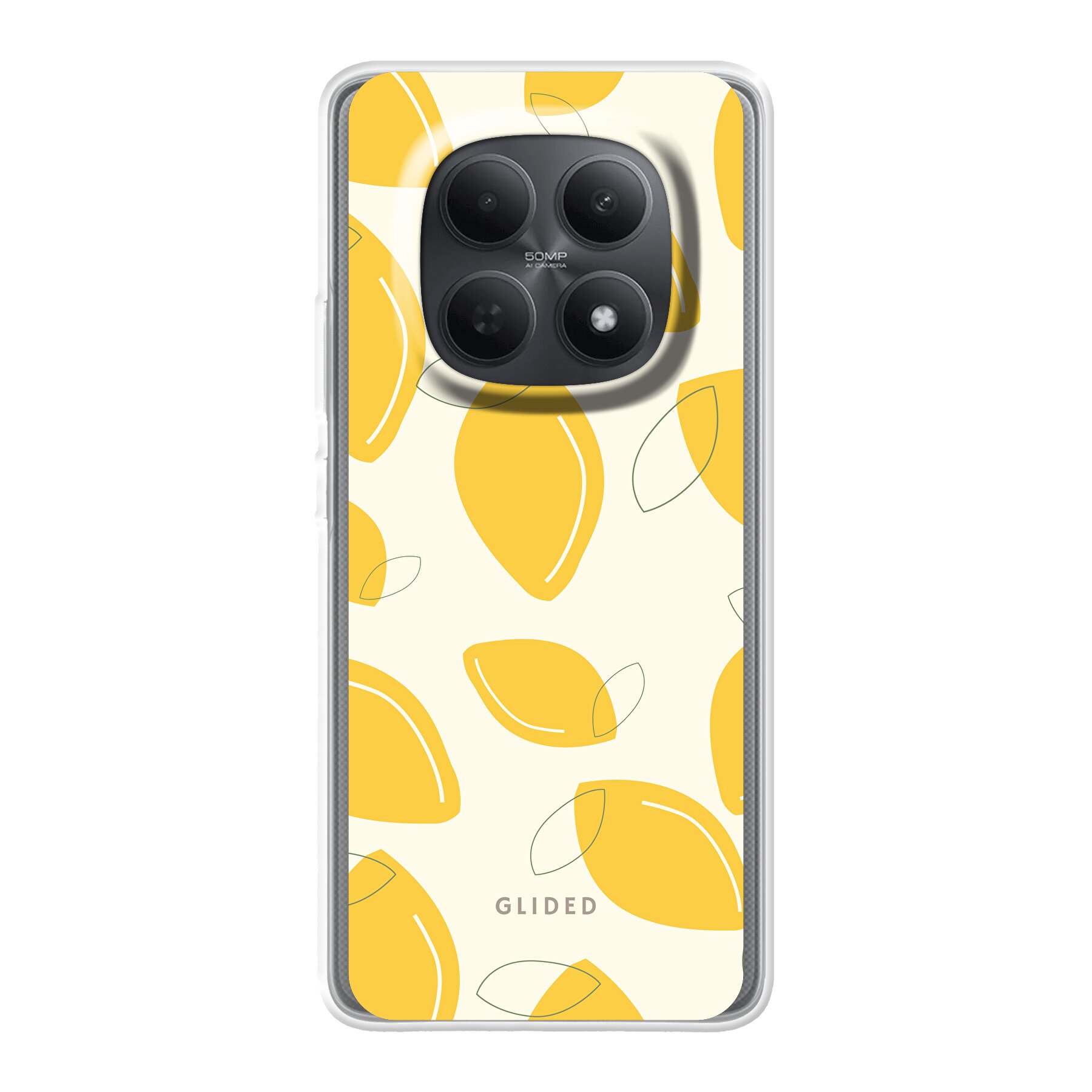 Abstract Lemon - Xiaomi Redmi Note 15 Handyhülle