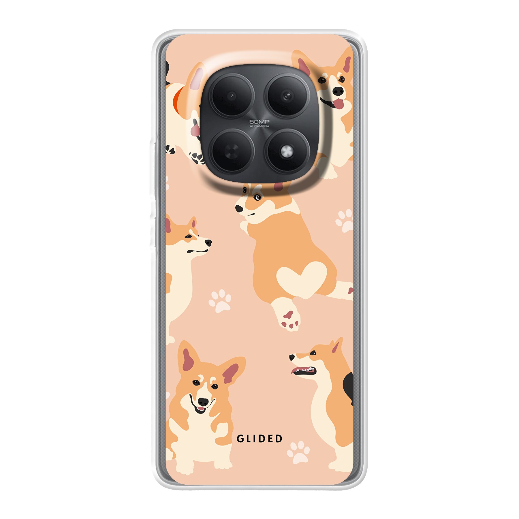 Corgi Love - Xiaomi Redmi Note 15 Handyhülle