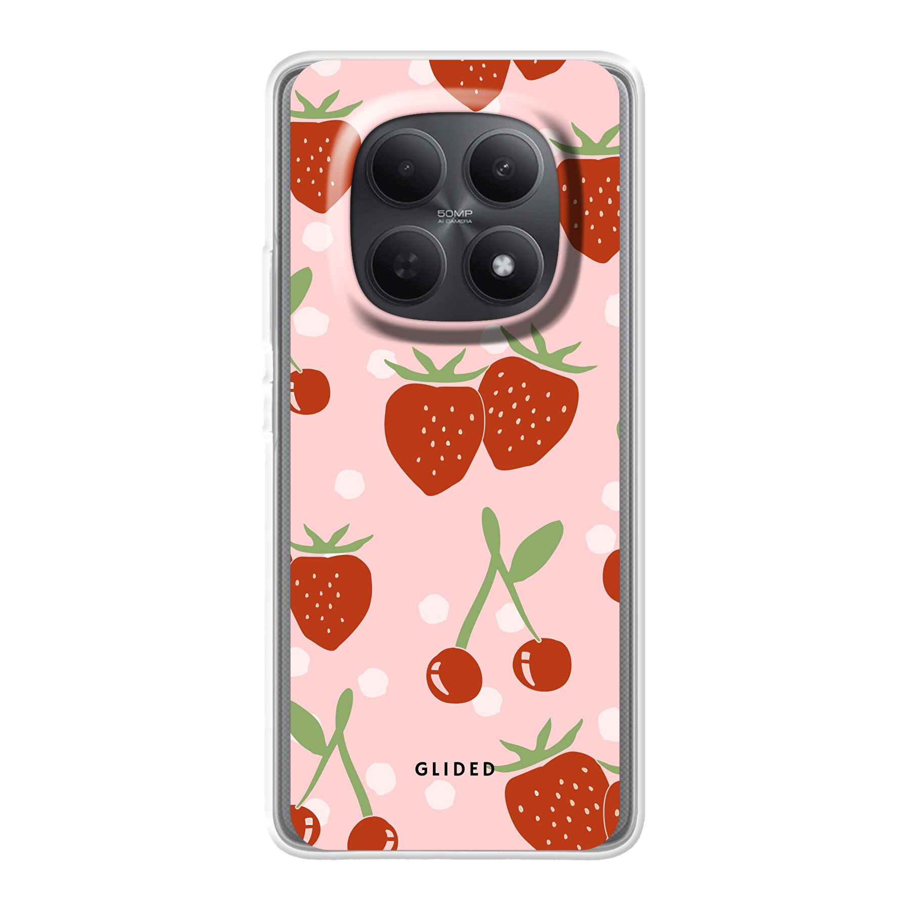Cherry meets Strawberry - Xiaomi Redmi Note 15 Handyhülle