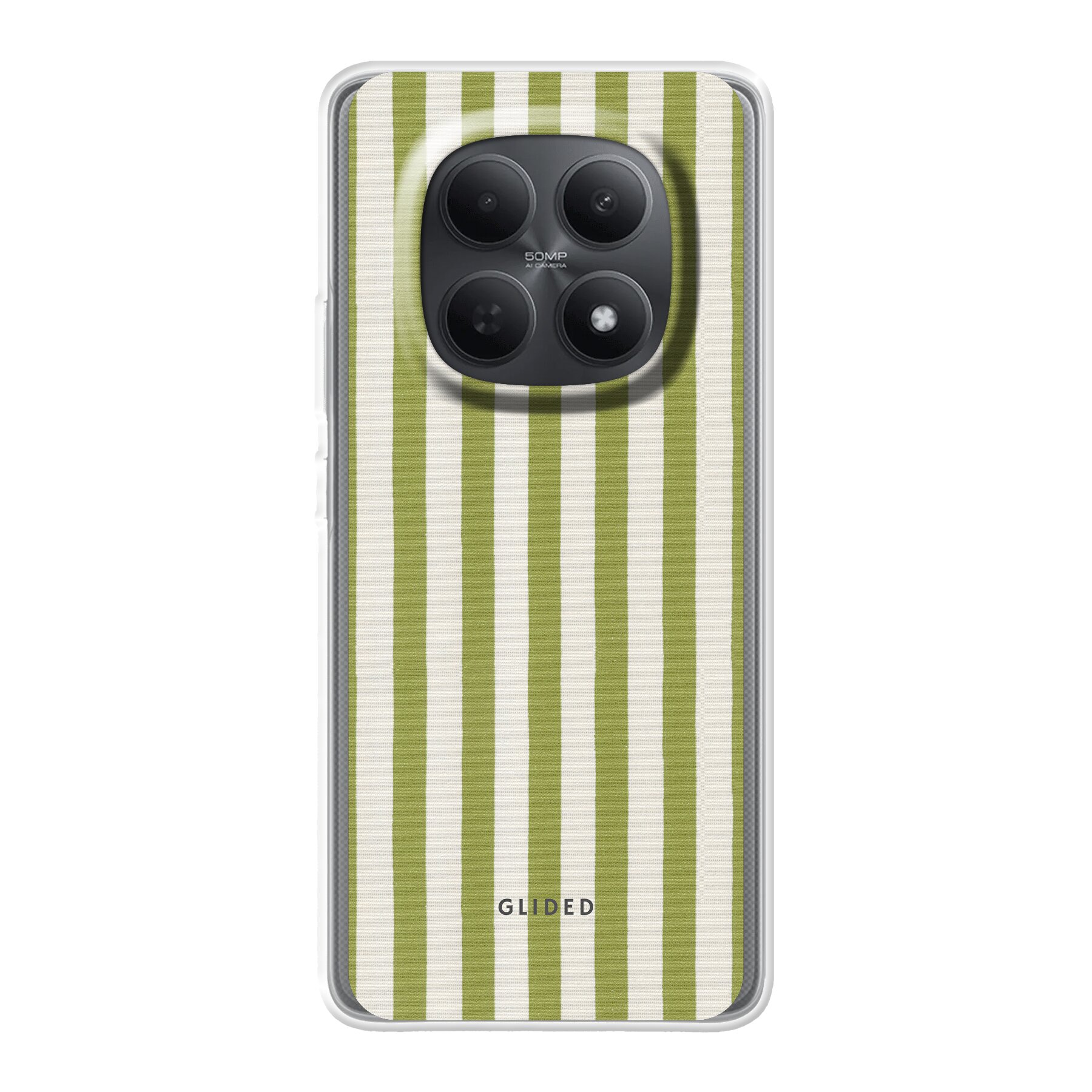 Green and Cream - Xiaomi Redmi Note 15 Handyhülle