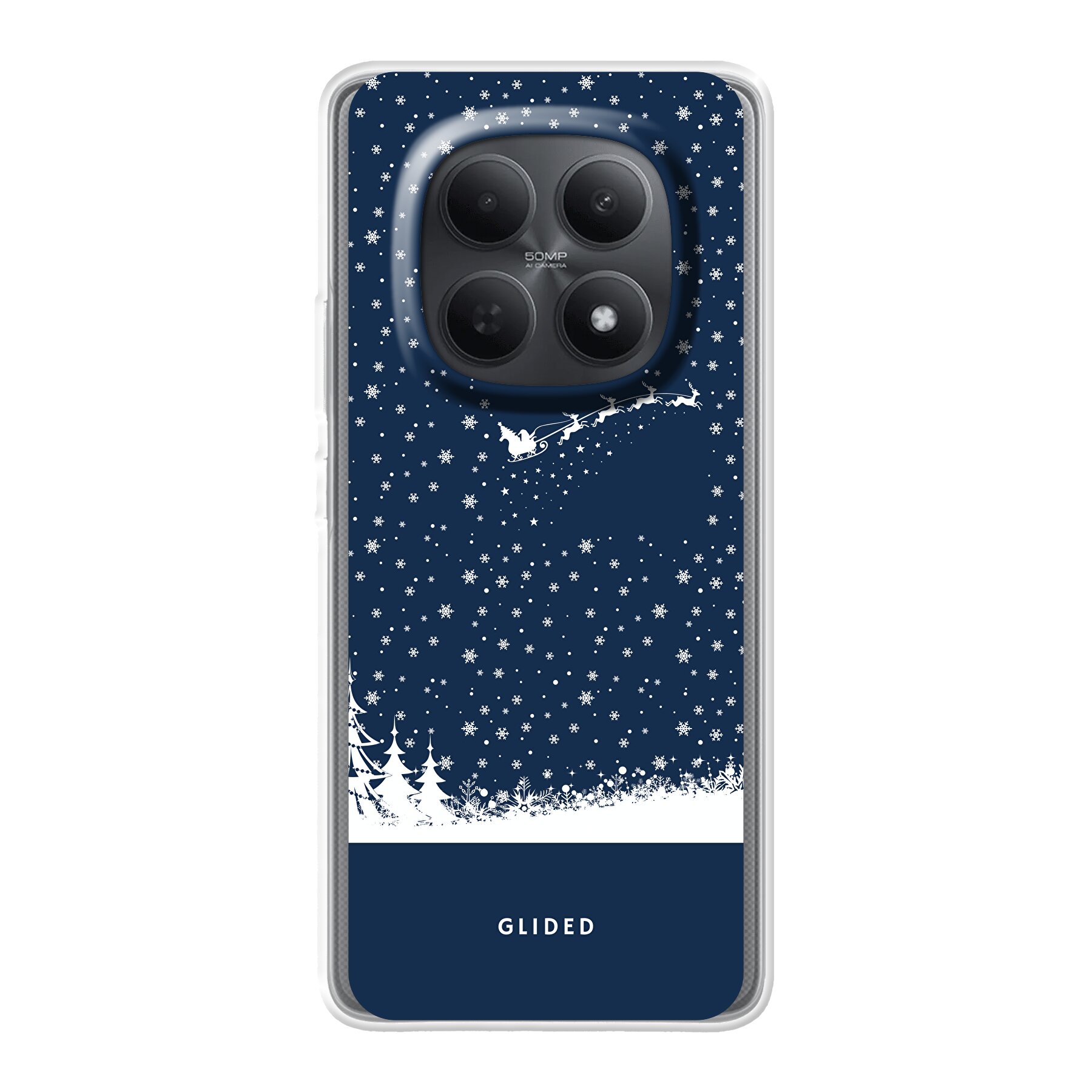 Flying Santa - Xiaomi Poco M8 Handyhülle