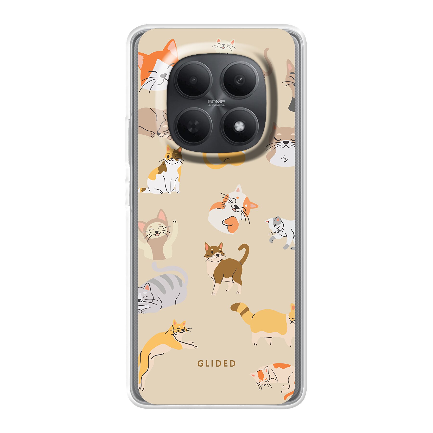 Meow - Xiaomi Poco M8 Handyhülle