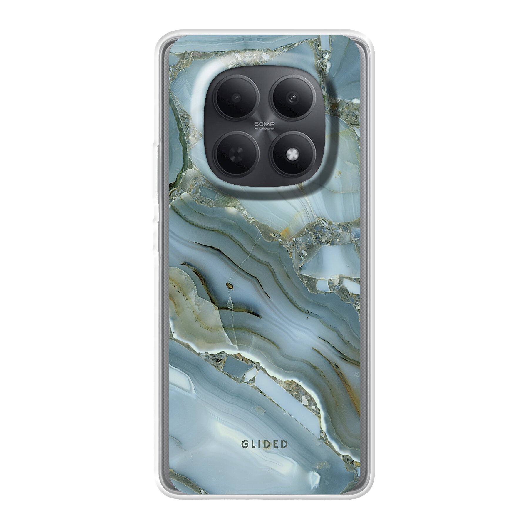 Green Marble - Xiaomi Poco M8 Handyhülle