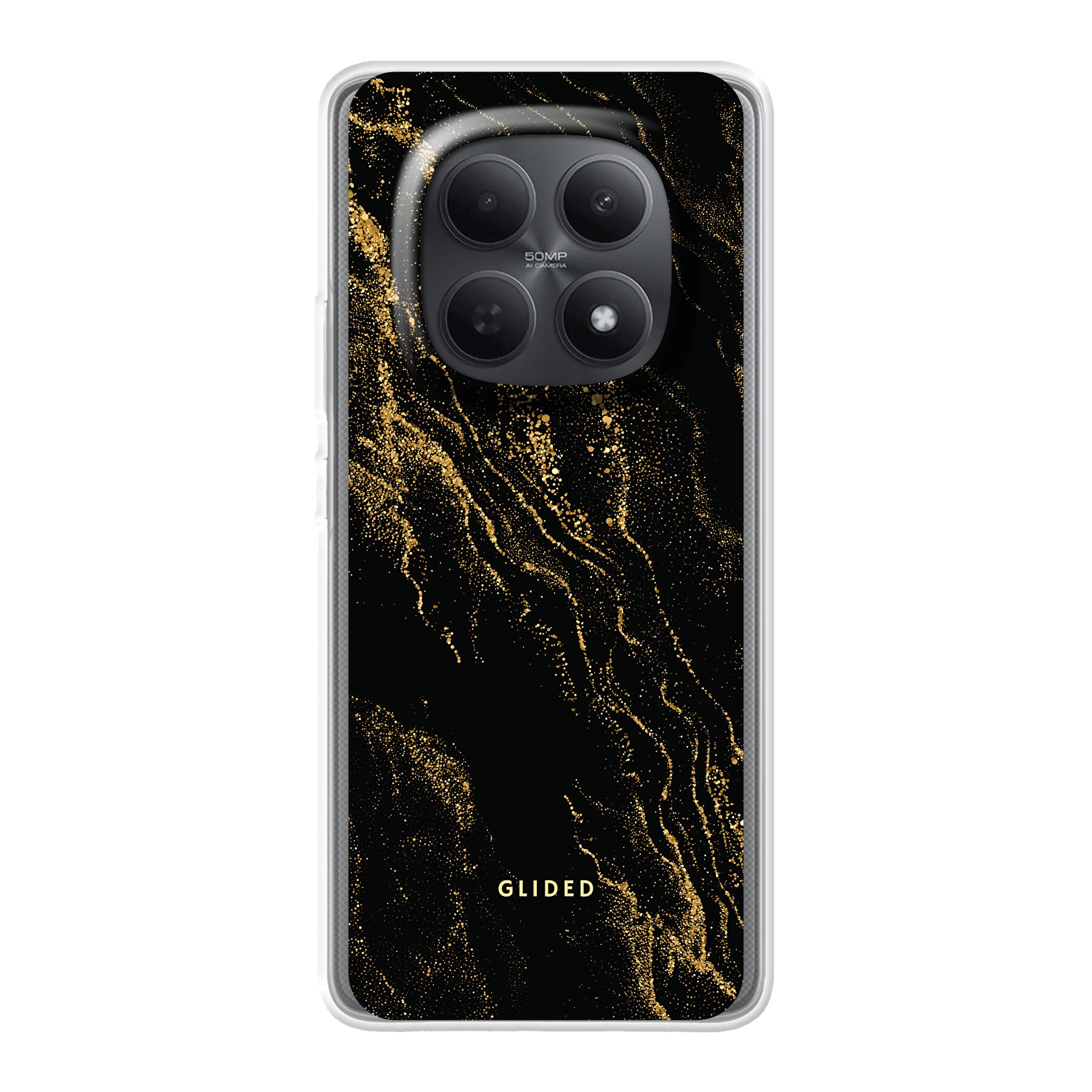 Black Marble - Xiaomi Poco M8 Handyhülle