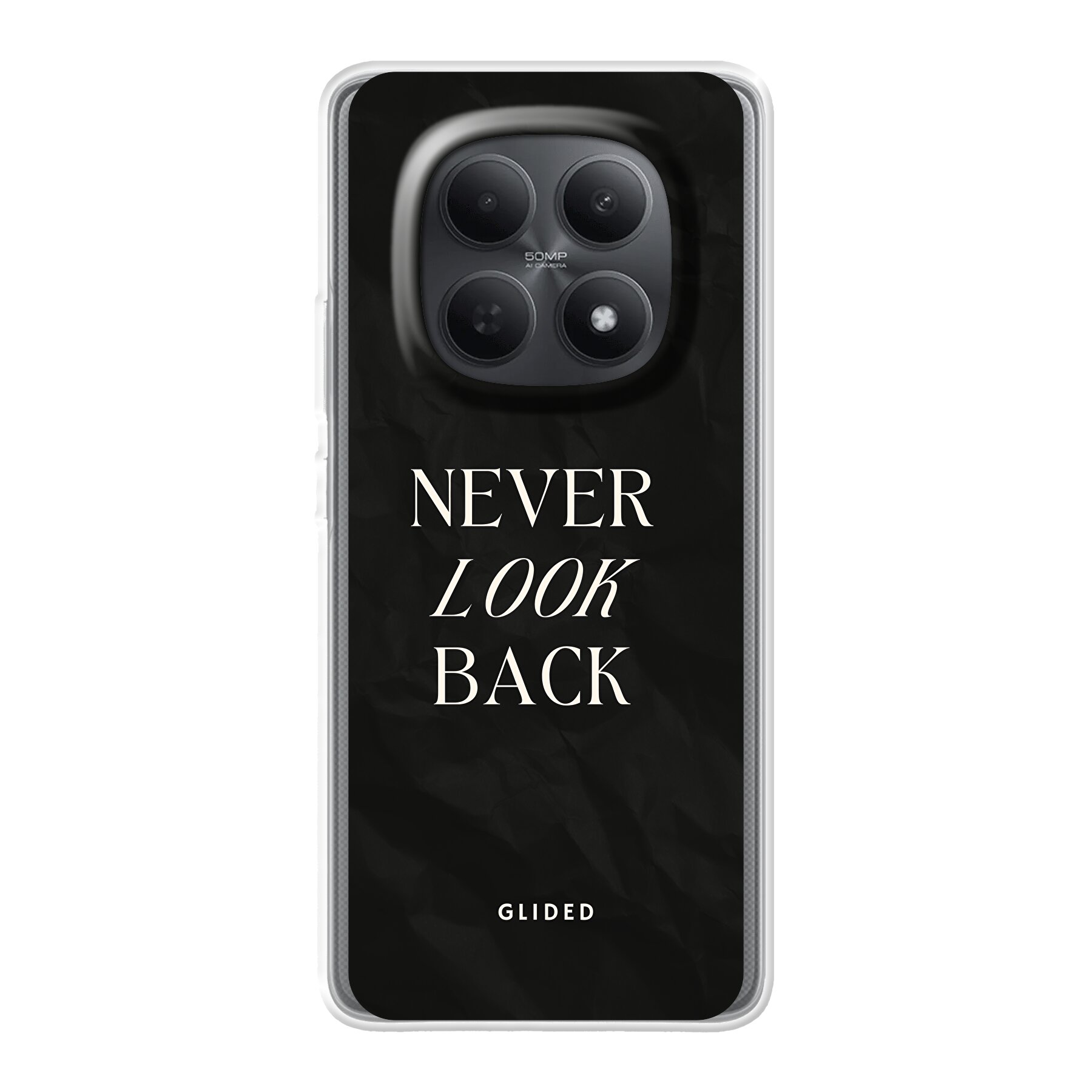 Never Back - Xiaomi Poco M8 Handyhülle