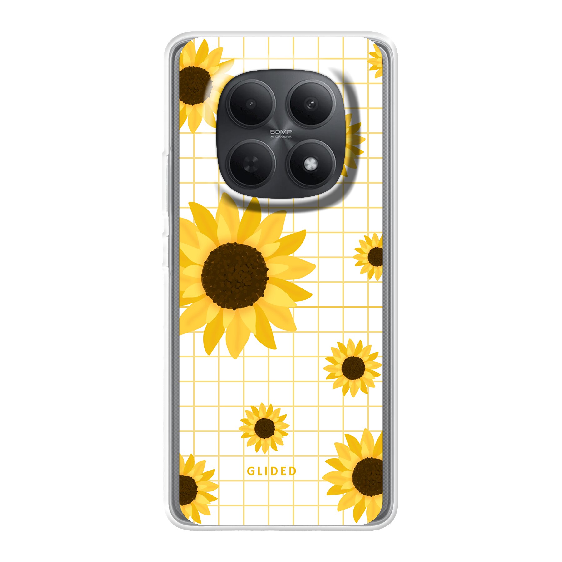 Sunflower Power - Xiaomi Poco M8 Handyhülle