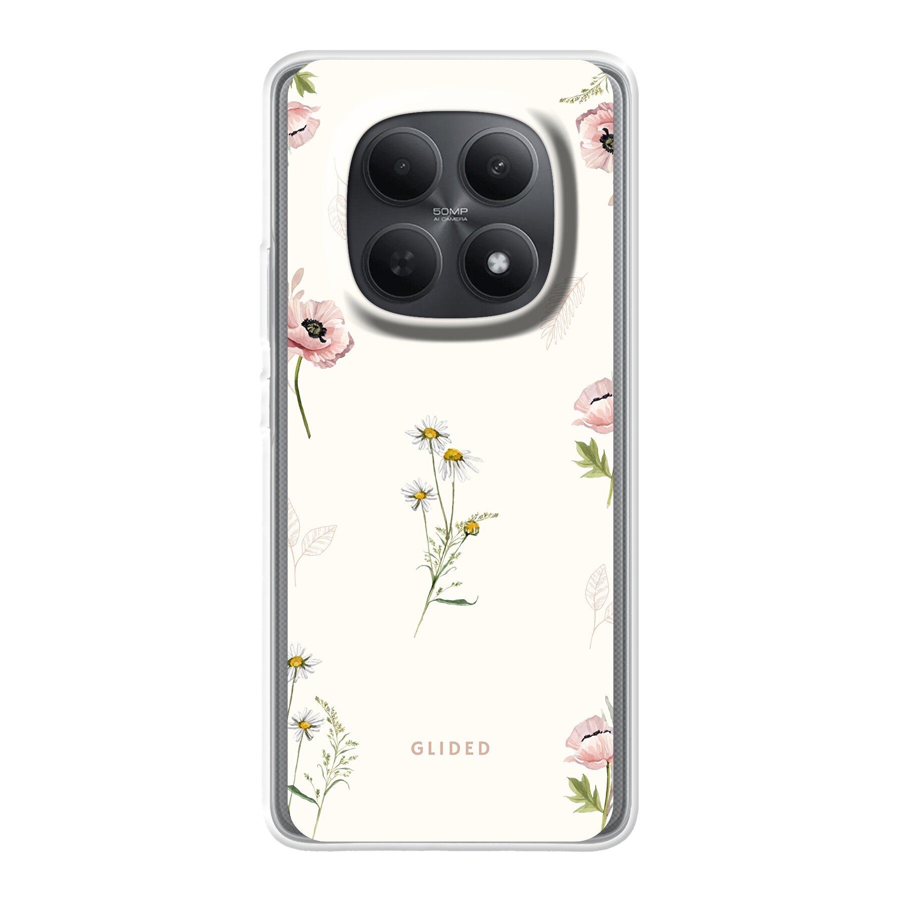Pink Flower Time - Xiaomi Poco M8 Handyhülle