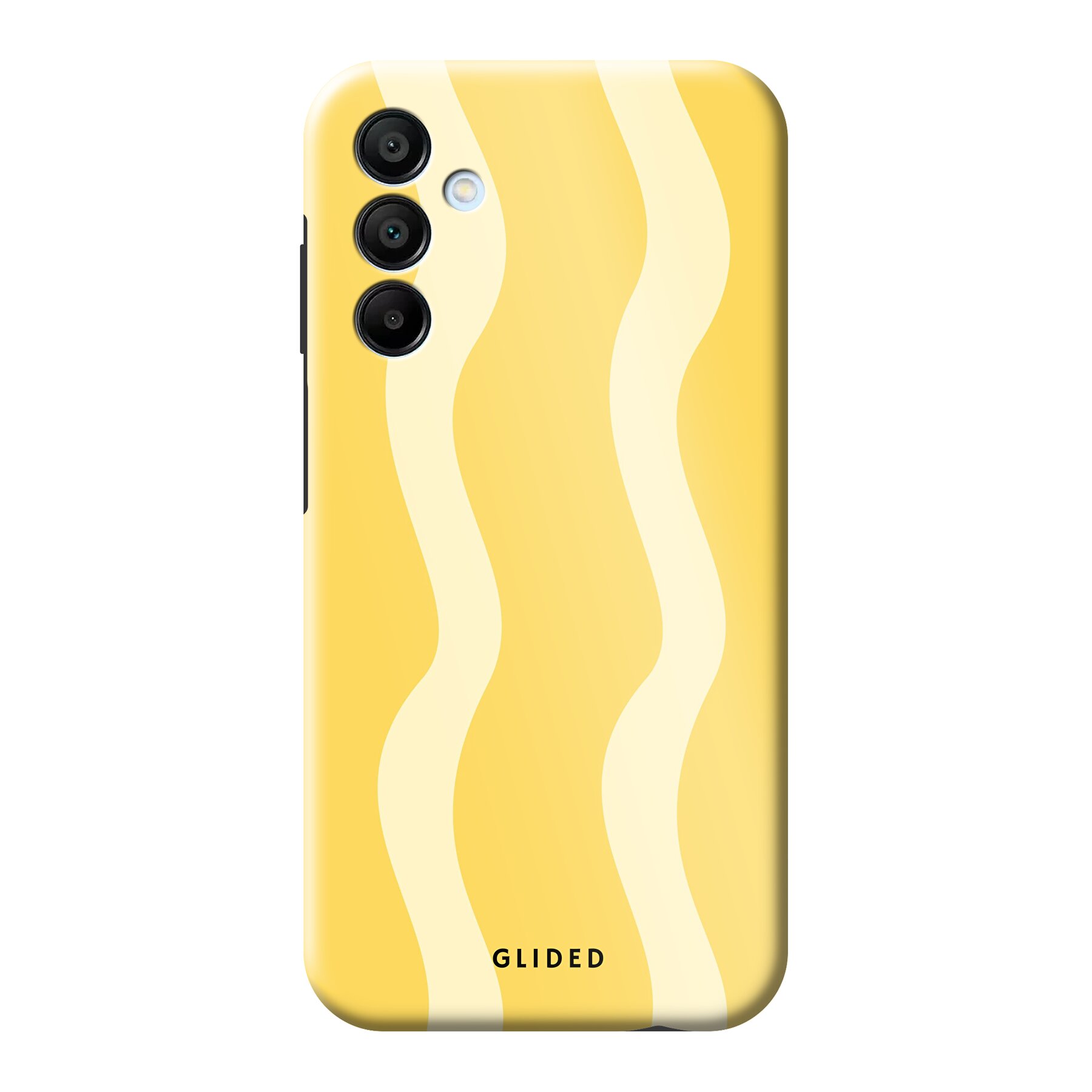 Tuotekuva Yellow Wavy - Samsung Galaxy A15 5G Puhelimen suojakuori
