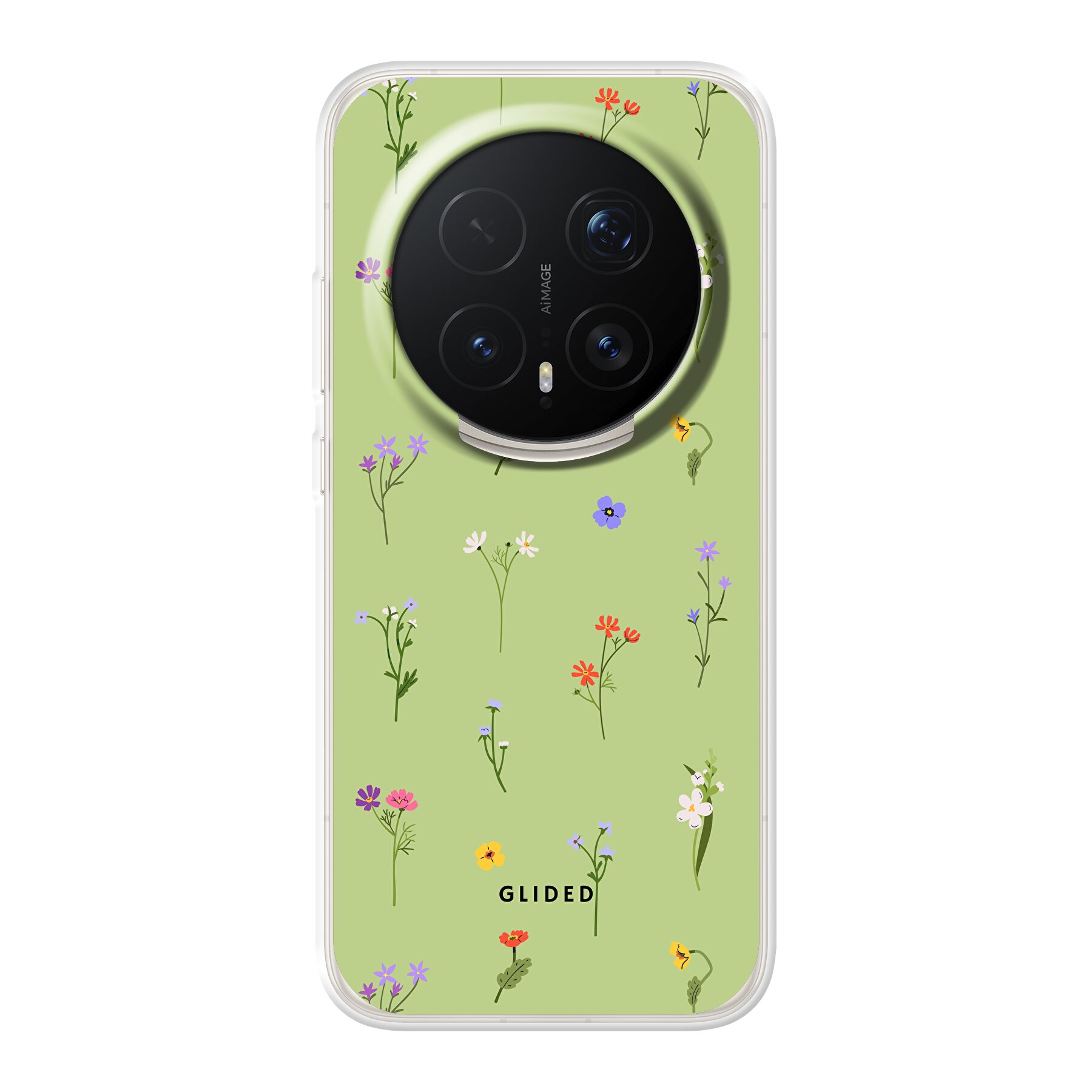 Tuotekuva Green Floral - Honor Magic8 Pro Puhelimen suojakuori