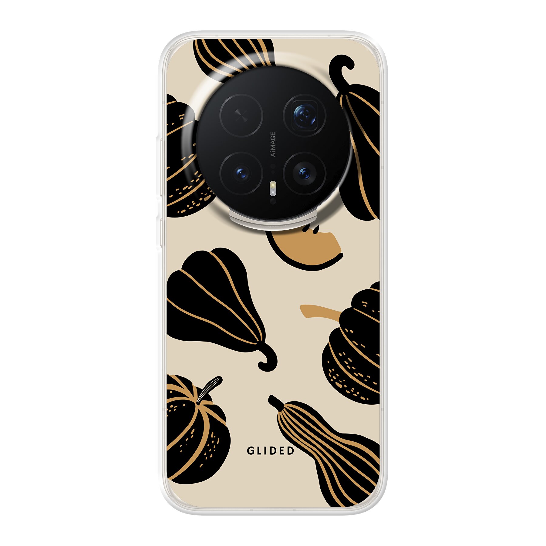 Productafbeelding Beige and Black Pumpkin - Honor Magic8 Pro Handyhülle