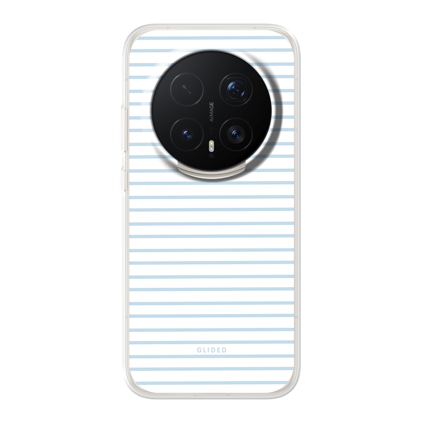 Productafbeelding Blue & White Stripes - Honor Magic8 Pro Handyhülle