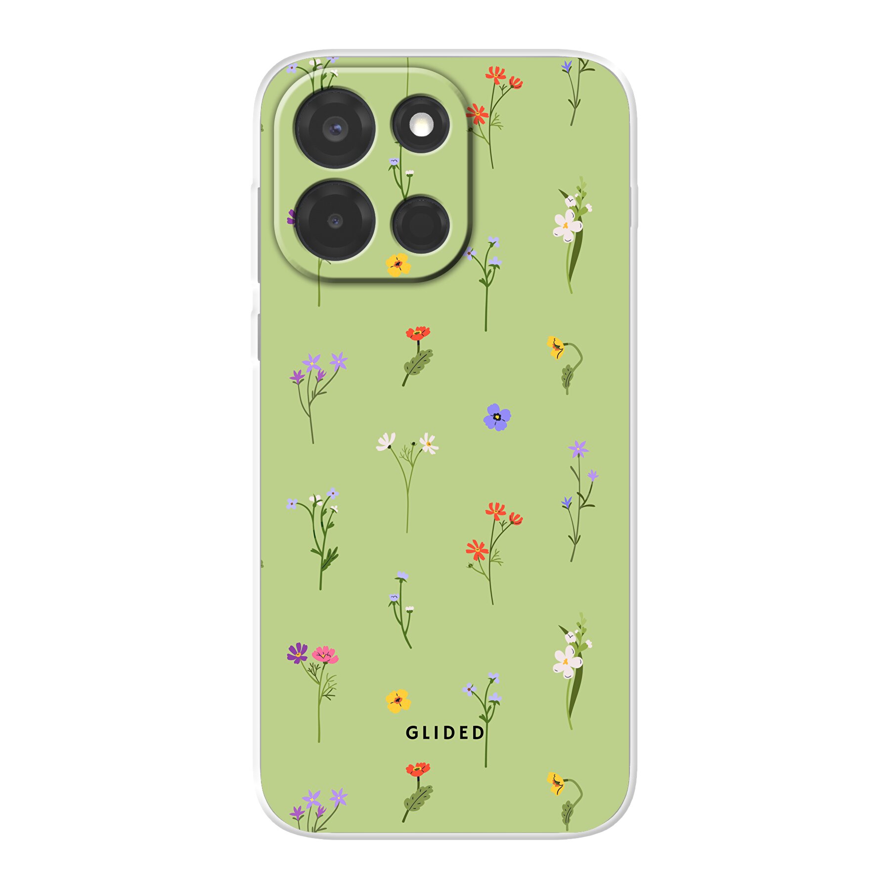 Green Floral - OnePlus Nord 6 Handyhülle