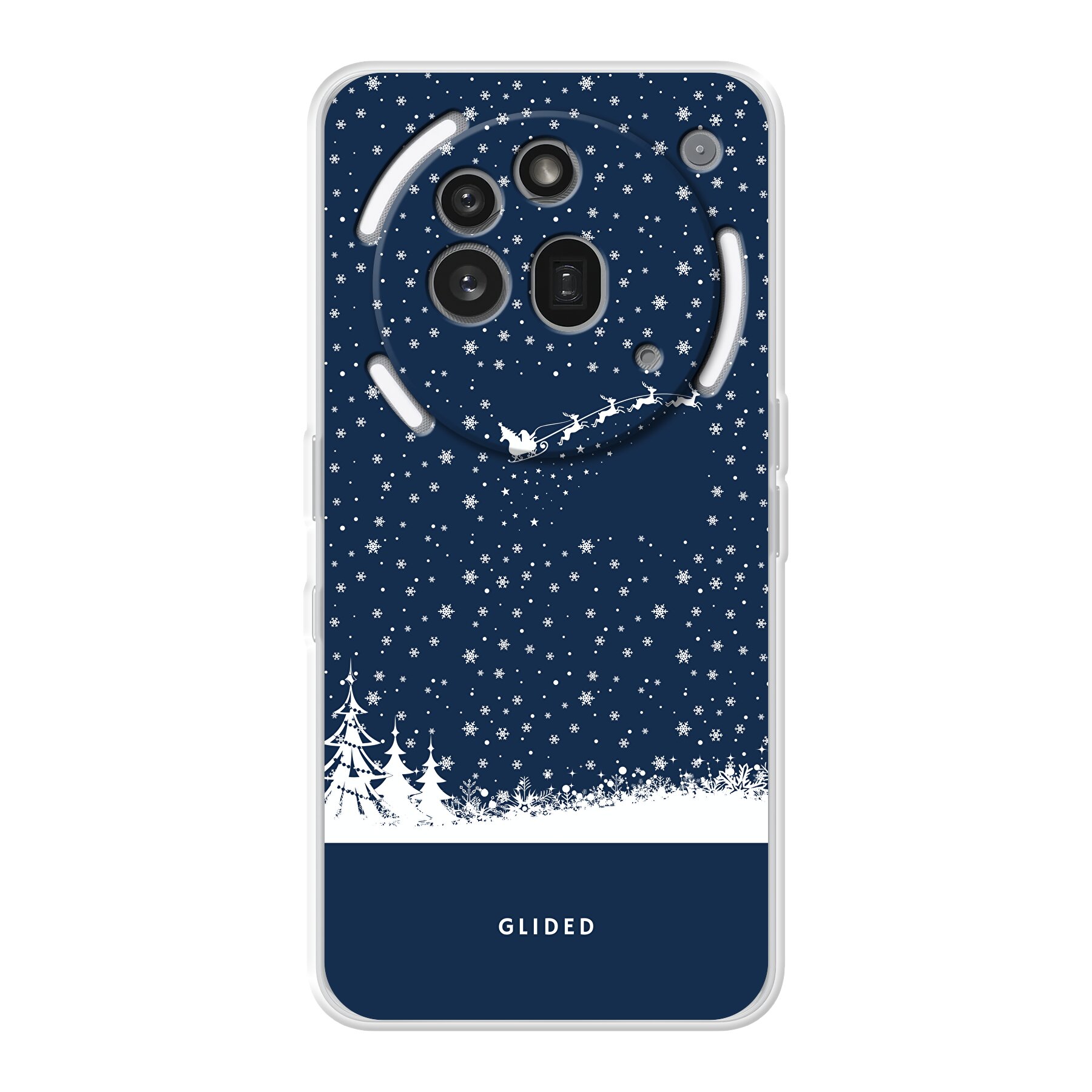 Flying Santa - Nothing Phone 3a Pro Handyhülle