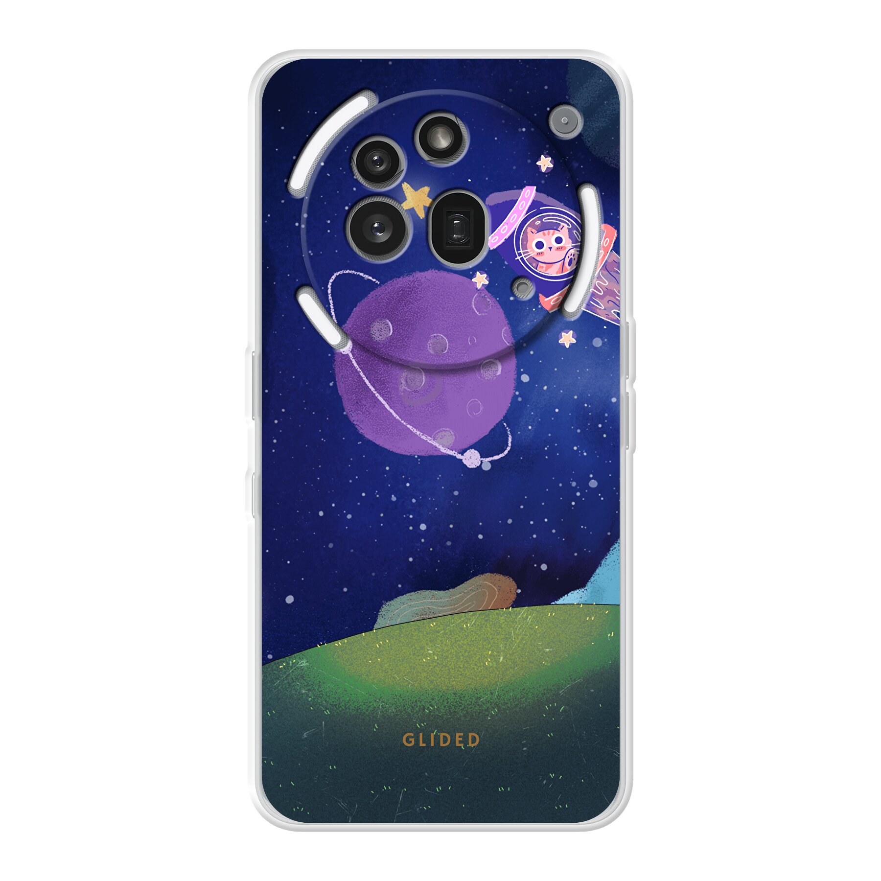 Galaxy Cat - Nothing Phone 3a Pro Handyhülle