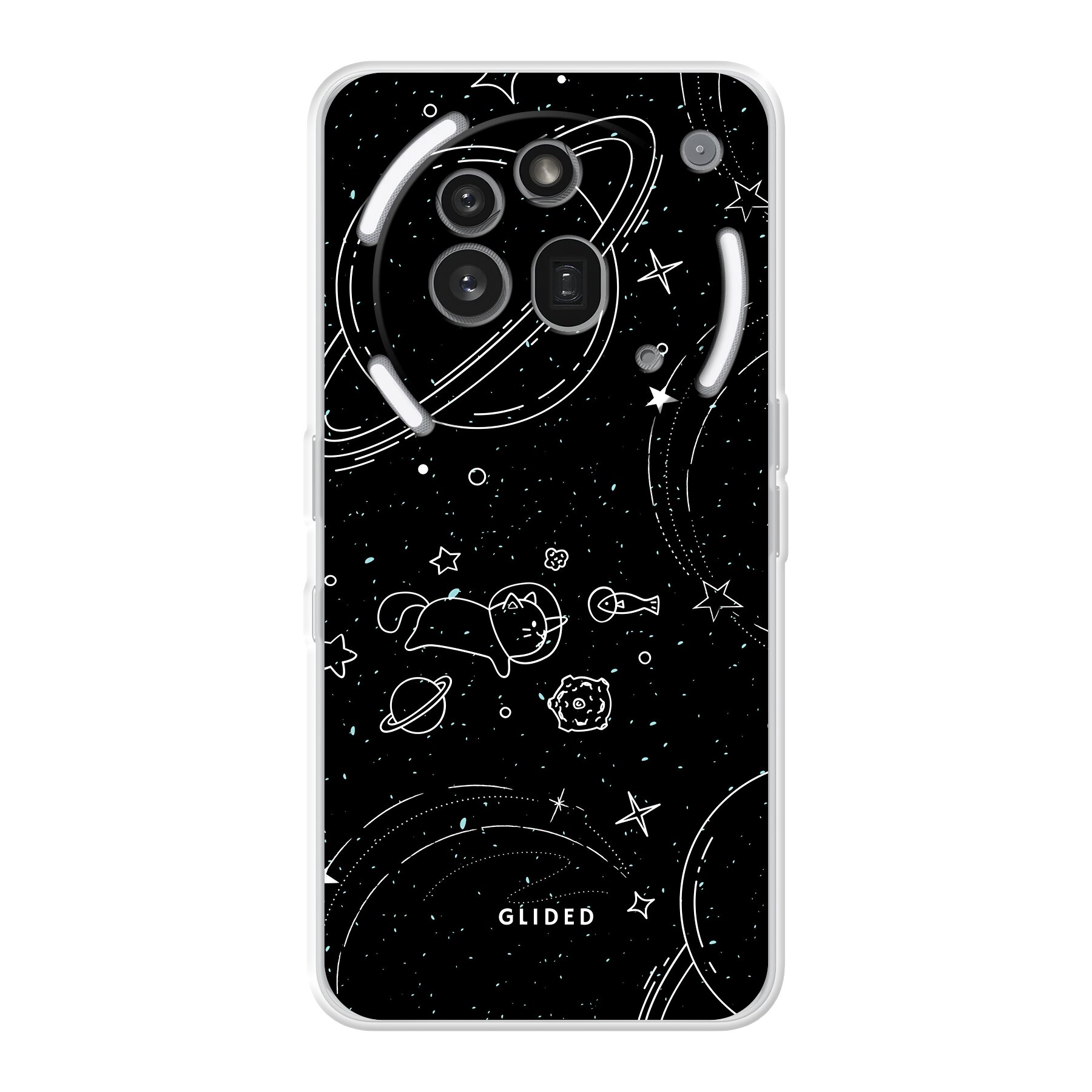Cosmic Cat - Nothing Phone 3a Pro Handyhülle