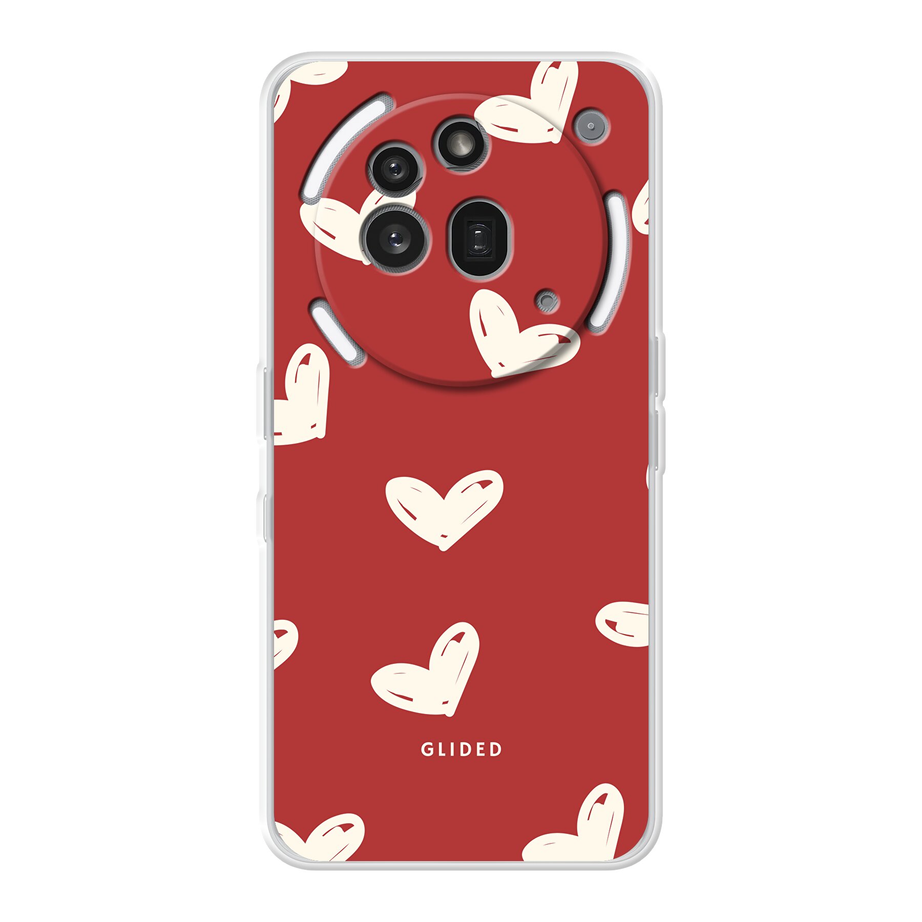 Red Love - Nothing Phone 3a Pro Handyhülle