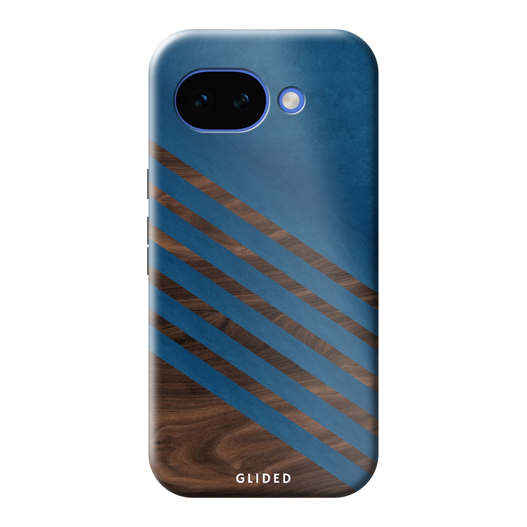 Productafbeelding Blue Wood - Google Pixel 10A Handyhülle