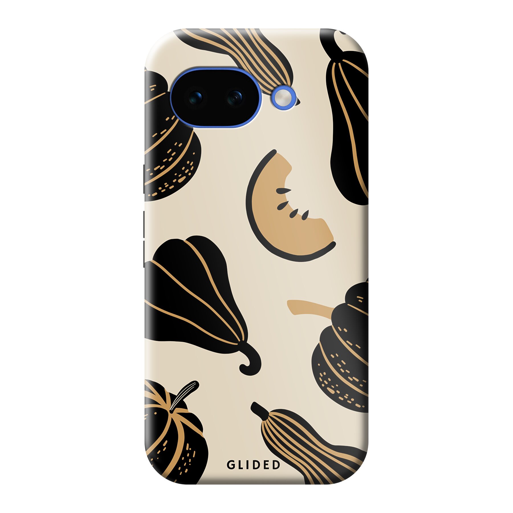 Product image Beige and Black Pumpkin - Google Pixel 10A Phone case