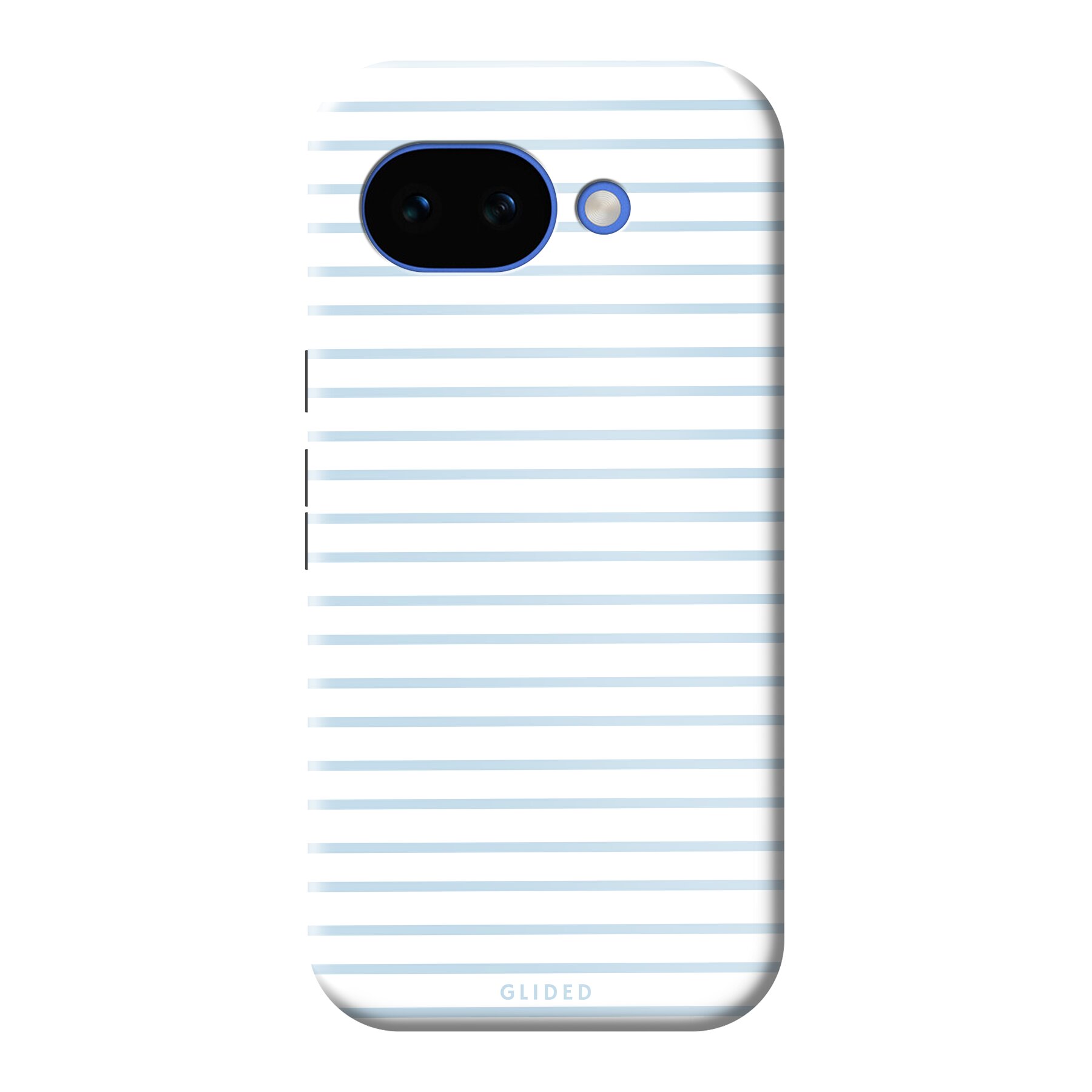 Product image Blue & White Stripes - Google Pixel 10A Phone case