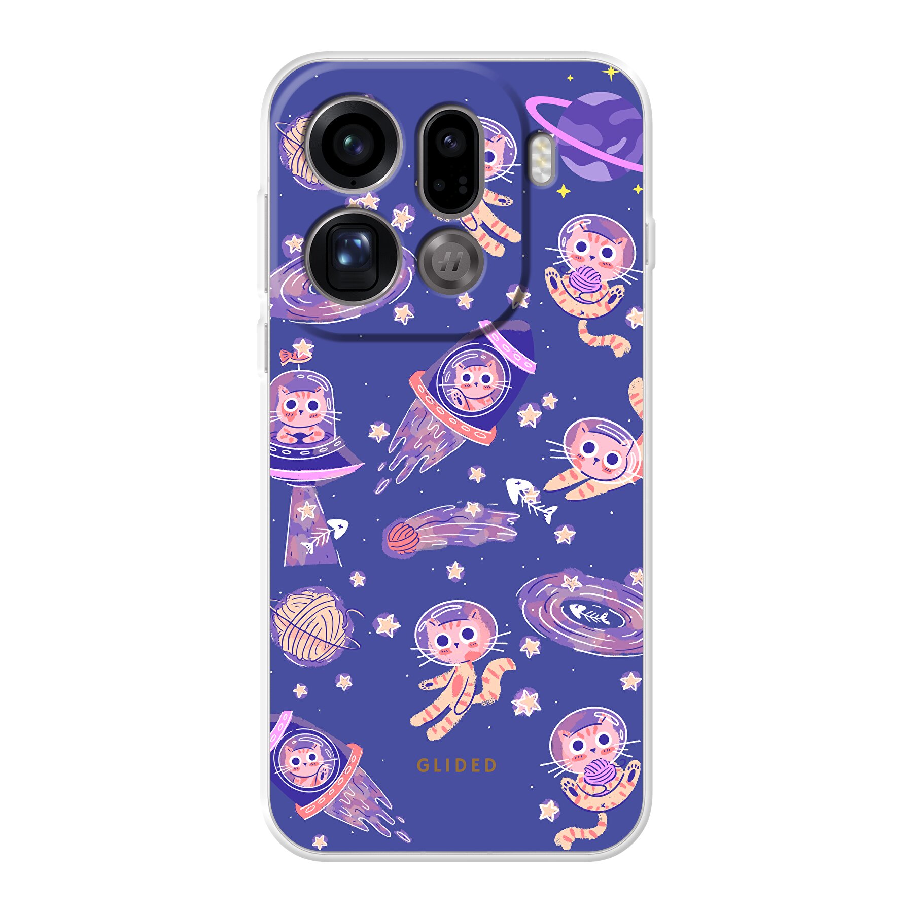 Space Cat - Oppo Find X9 Pro Handyhülle