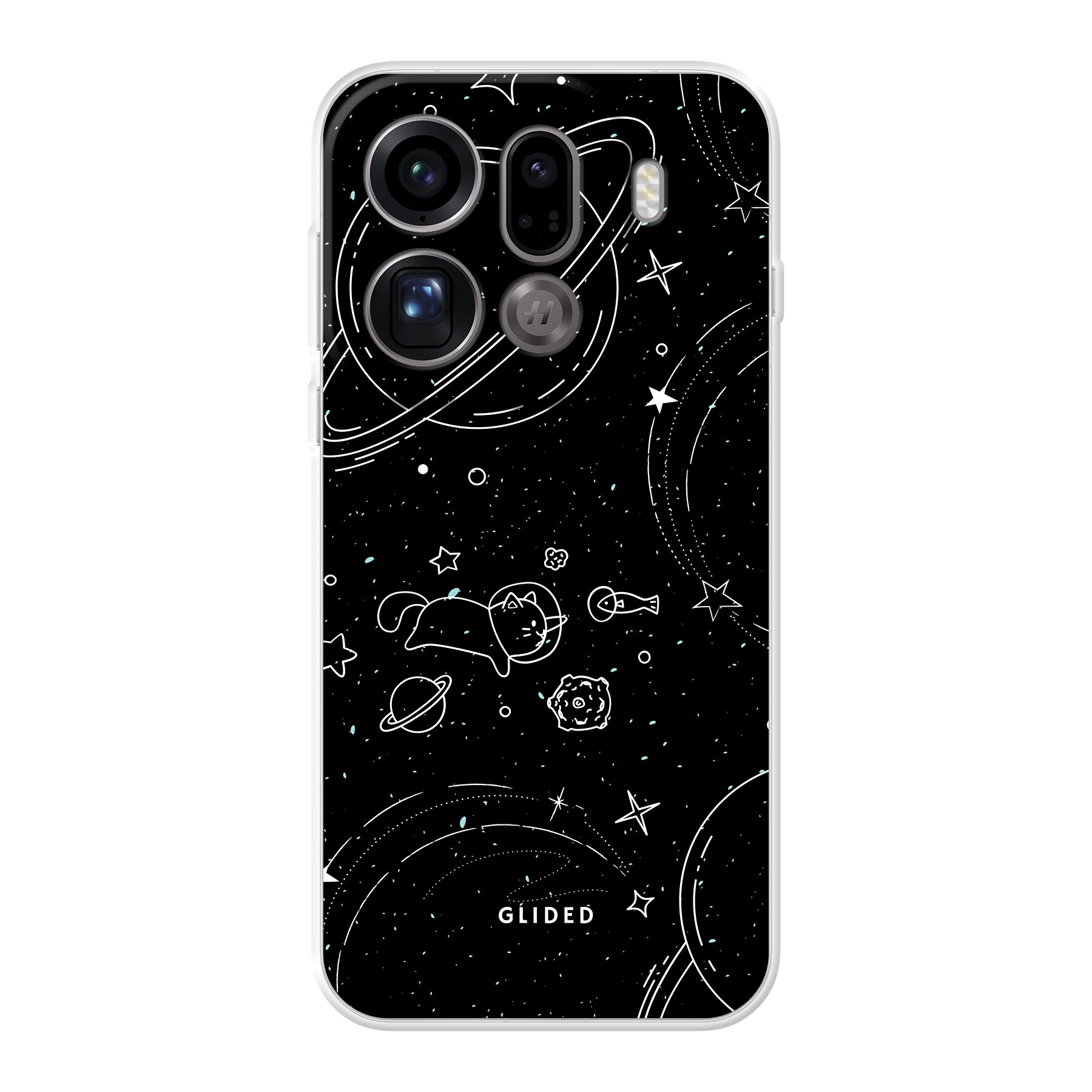Cosmic Cat - Oppo Find X9 Pro Handyhülle
