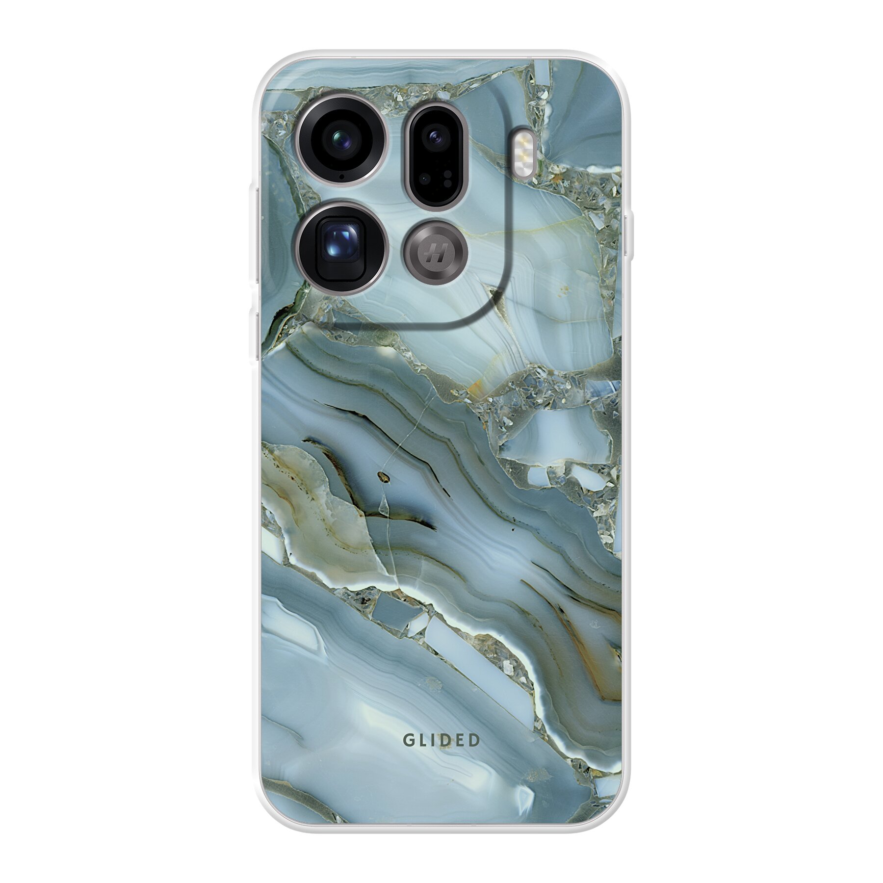 Green Marble - Oppo Find X9 Pro Handyhülle