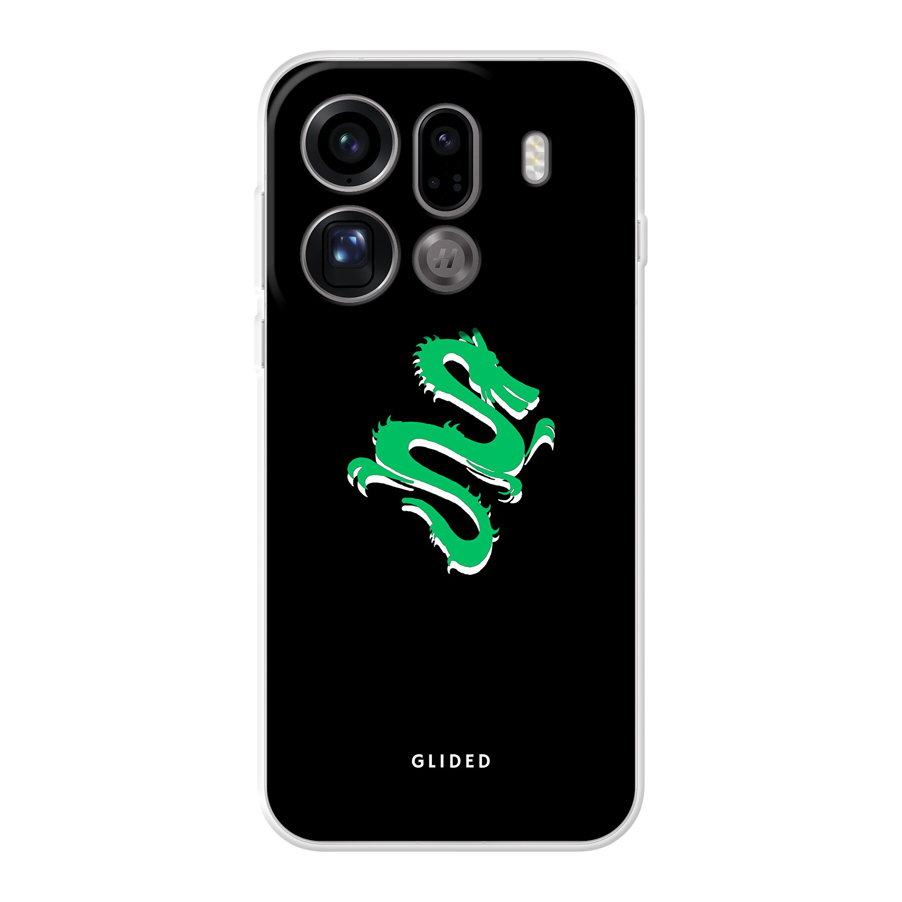Emerald Dragon - Oppo Find X9 Pro Handyhülle