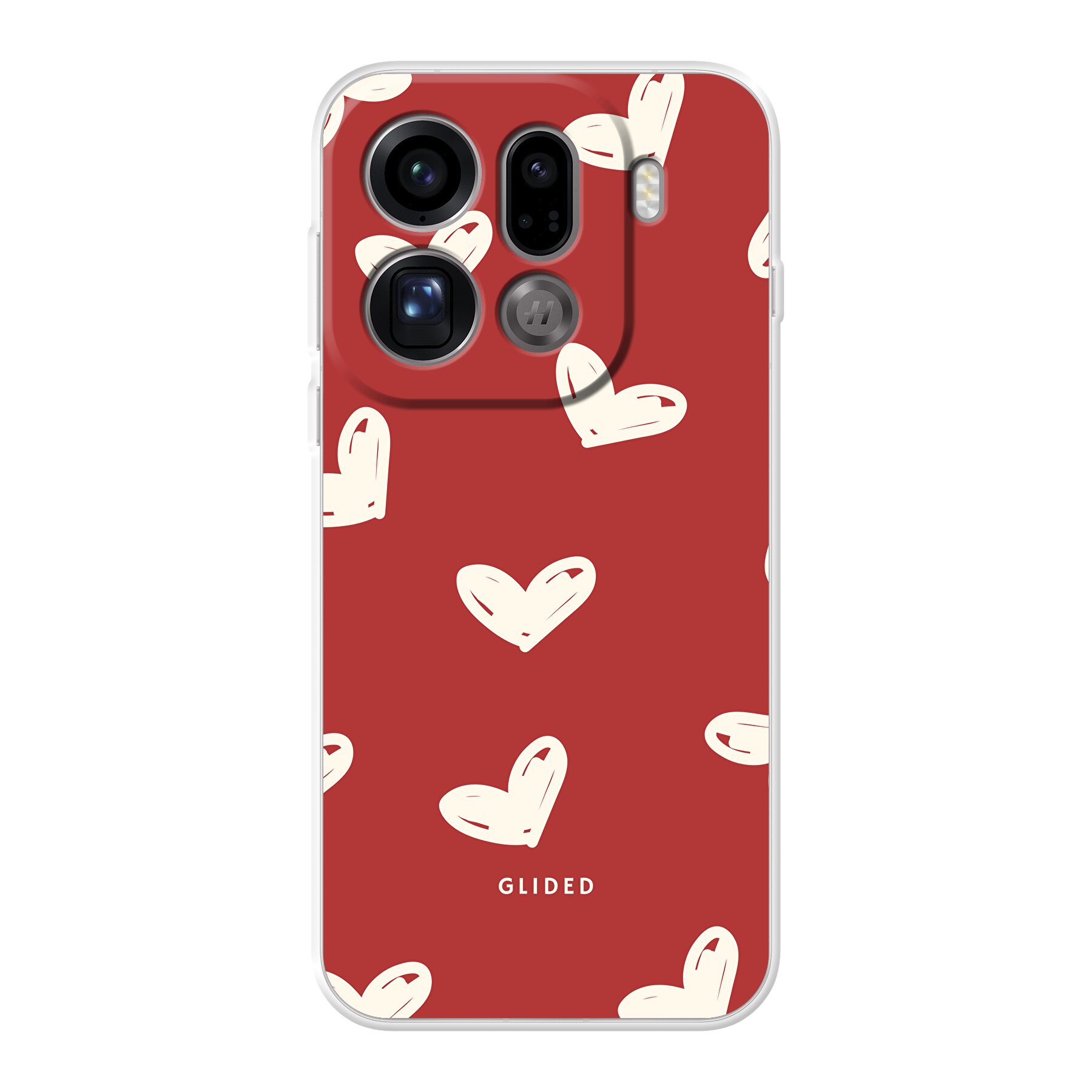 Red Love - Oppo Find X9 Pro Handyhülle