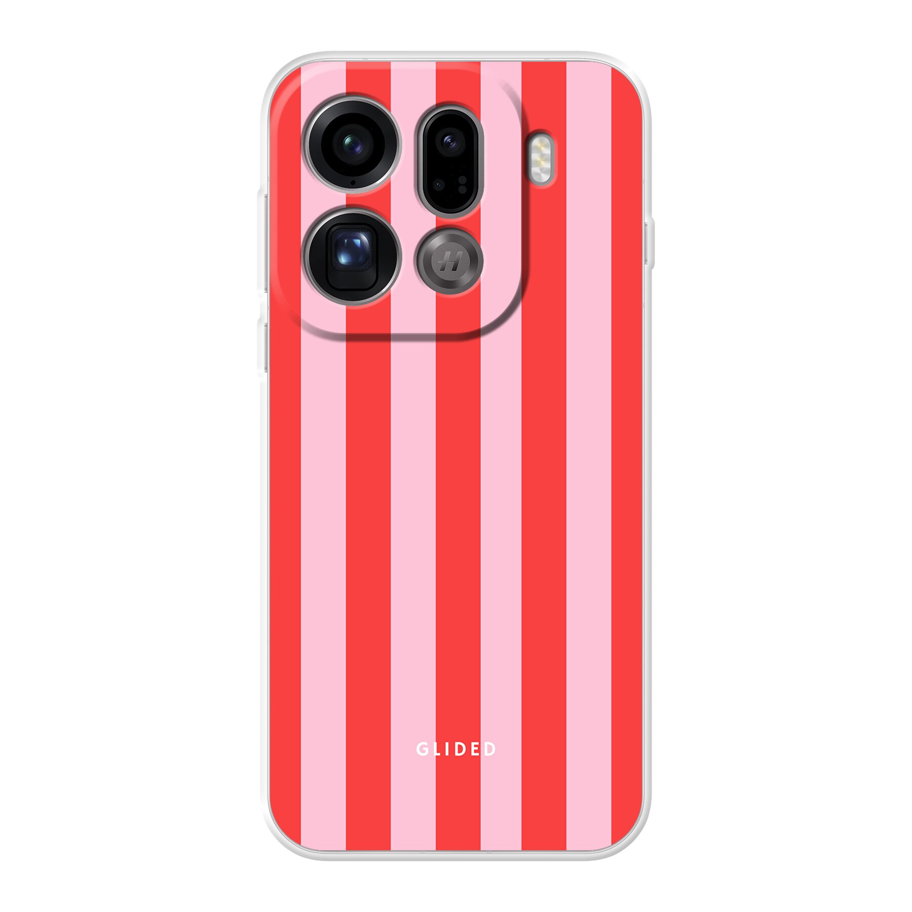Red & Pink - Oppo Find X9 Pro Handyhülle
