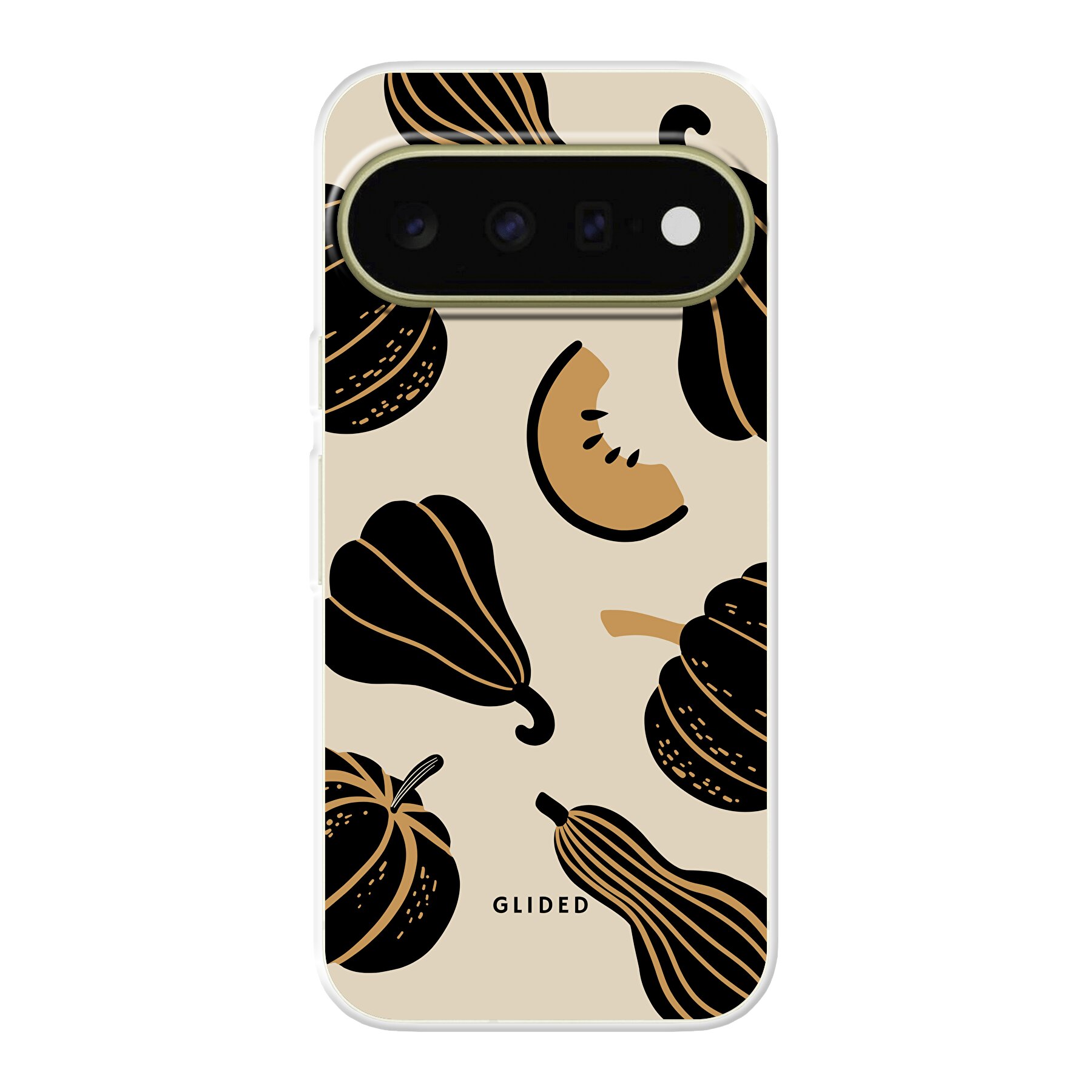 Product image Beige and Black Pumpkin - Google Pixel 11 Phone case