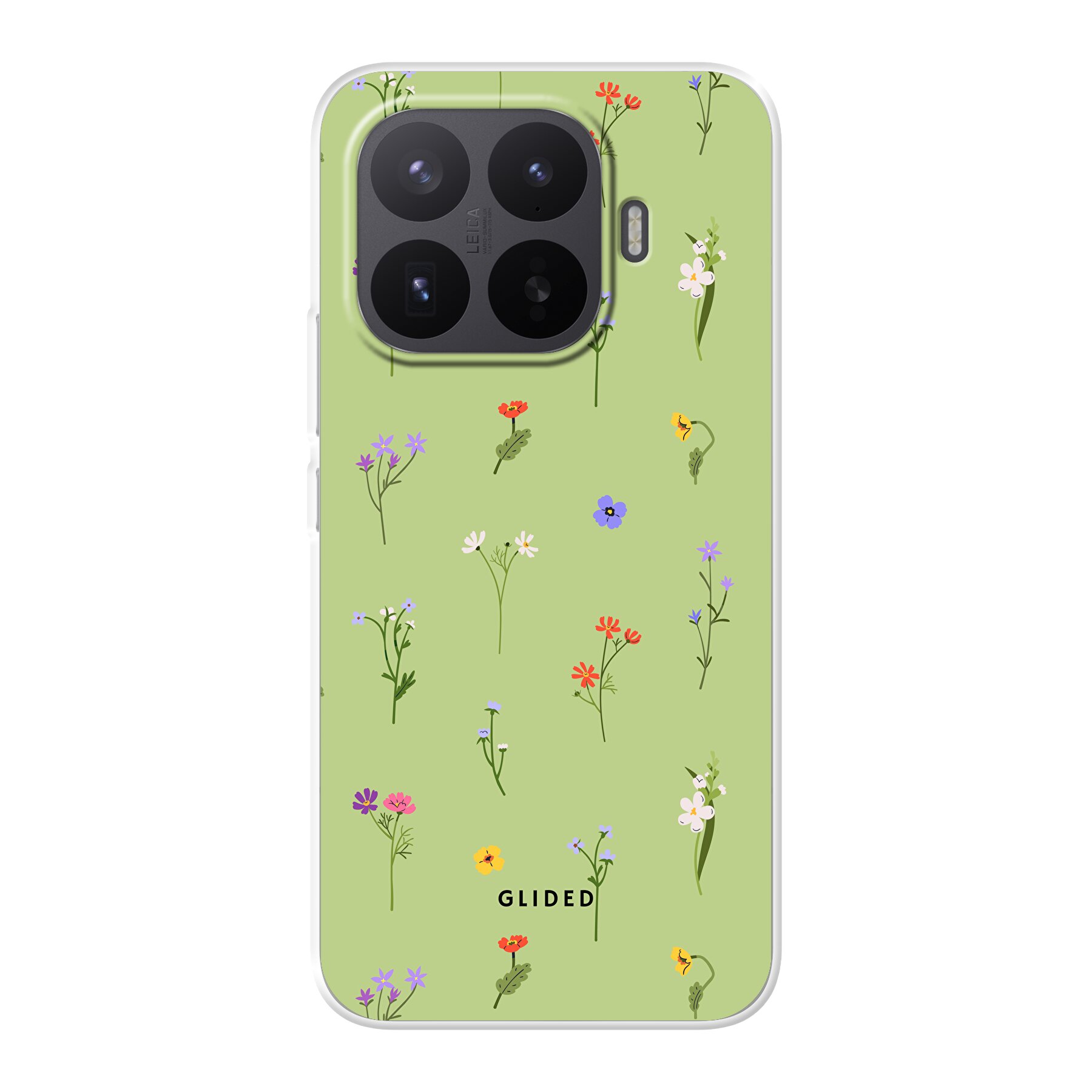 Green Floral - Xiaomi 17T Pro Handyhülle