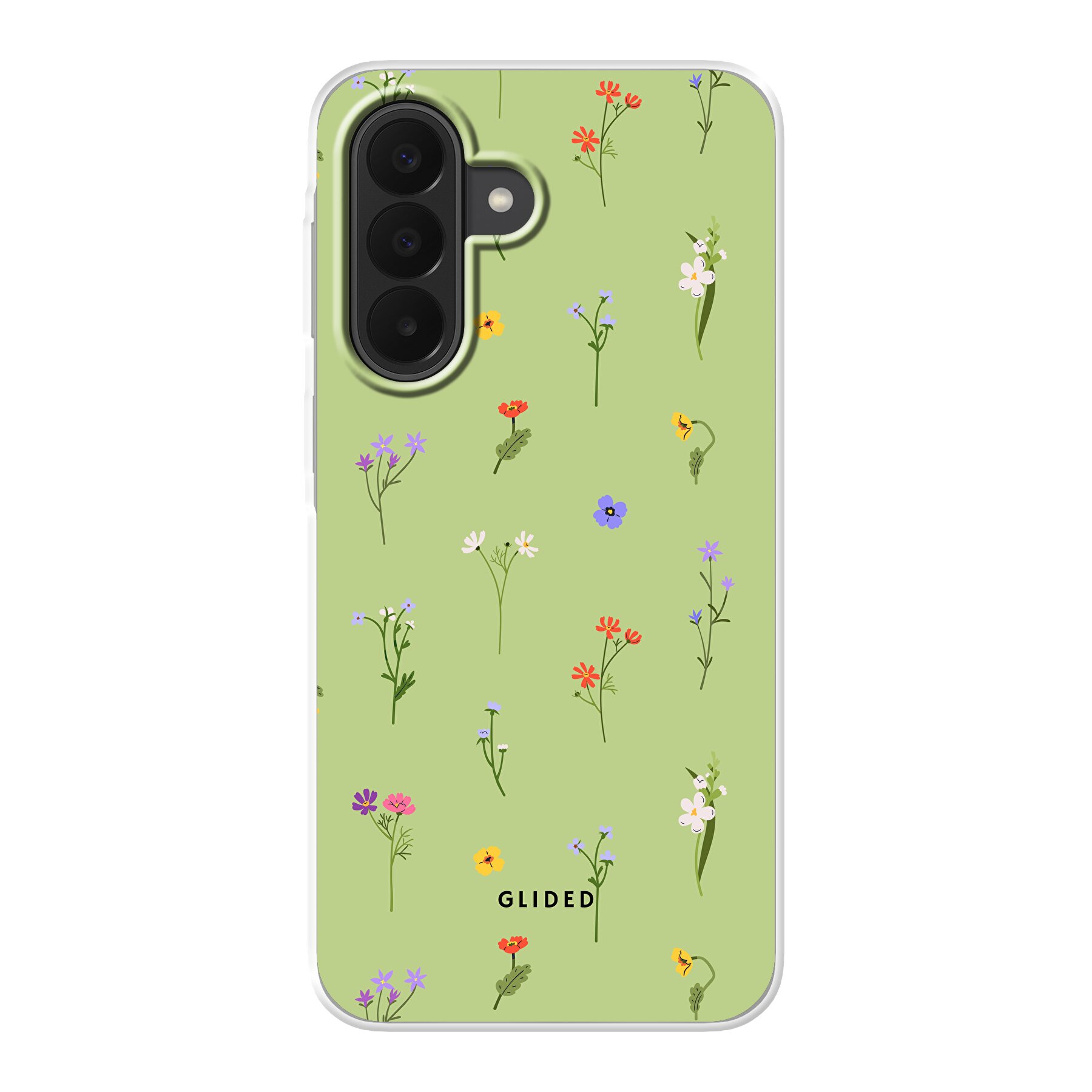 Product image Green Floral - Samsung Galaxy A27 Phone case