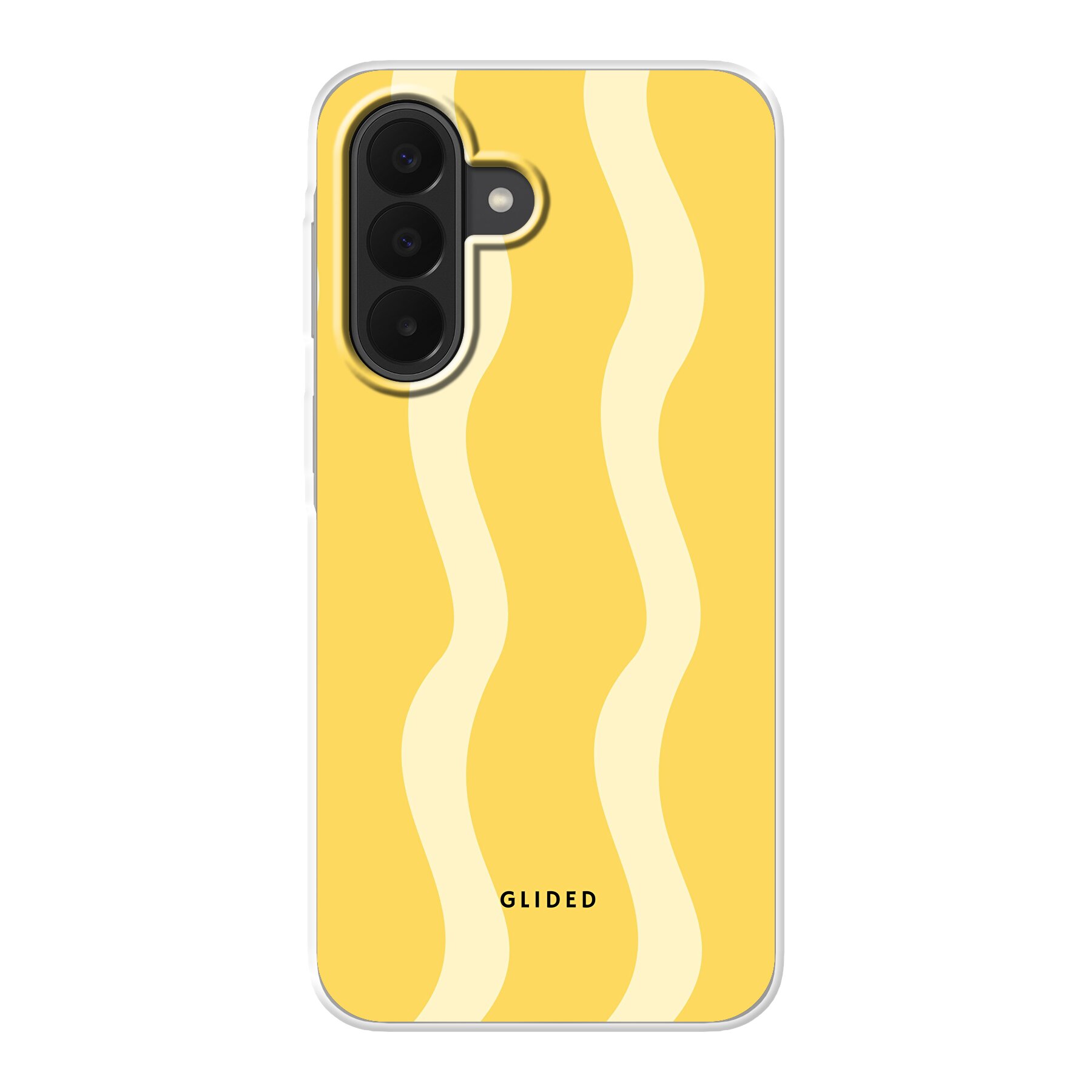 Product image Yellow Wavy - Samsung Galaxy A27 Phone case