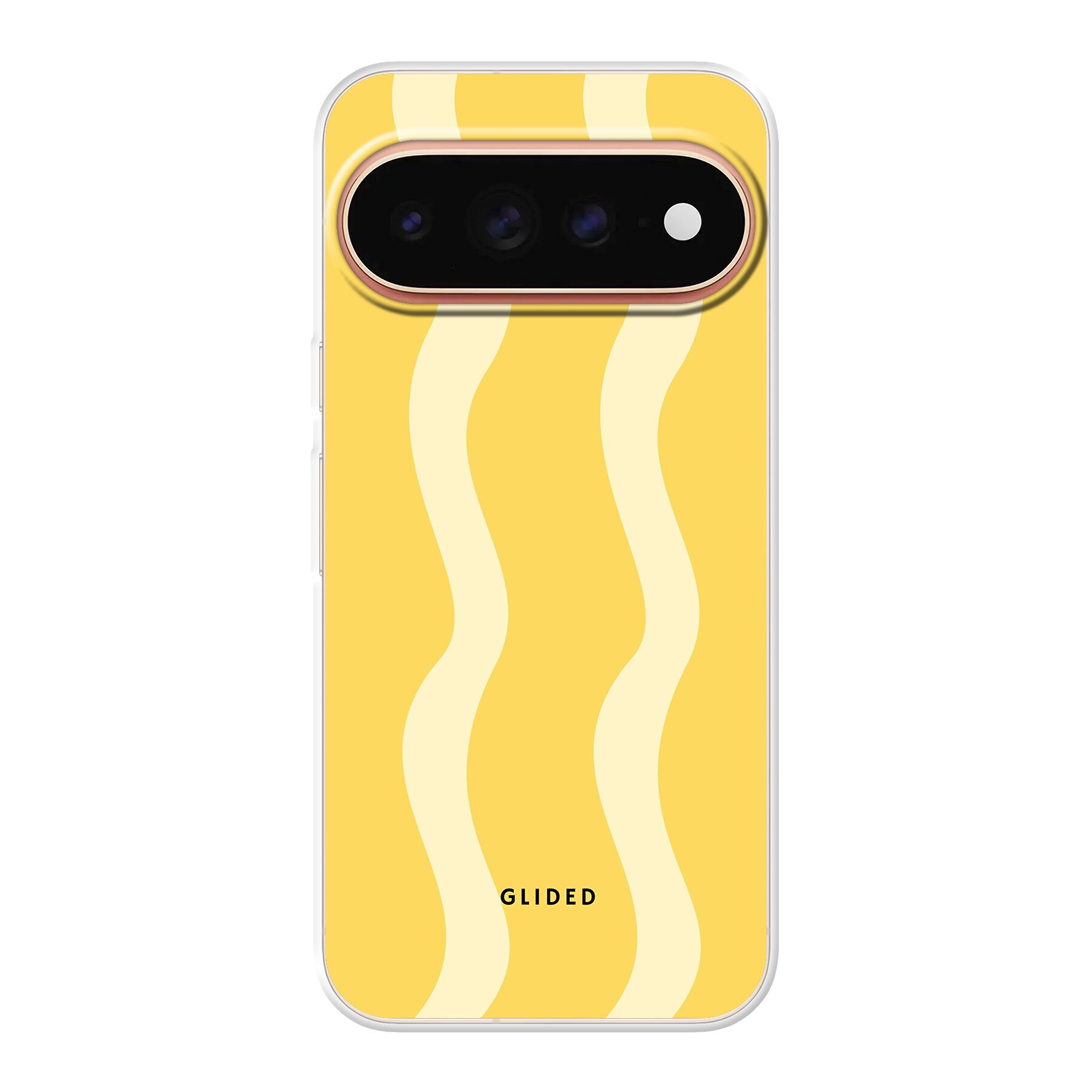 Product image Yellow Wavy - Google Pixel 11 Pro Phone case