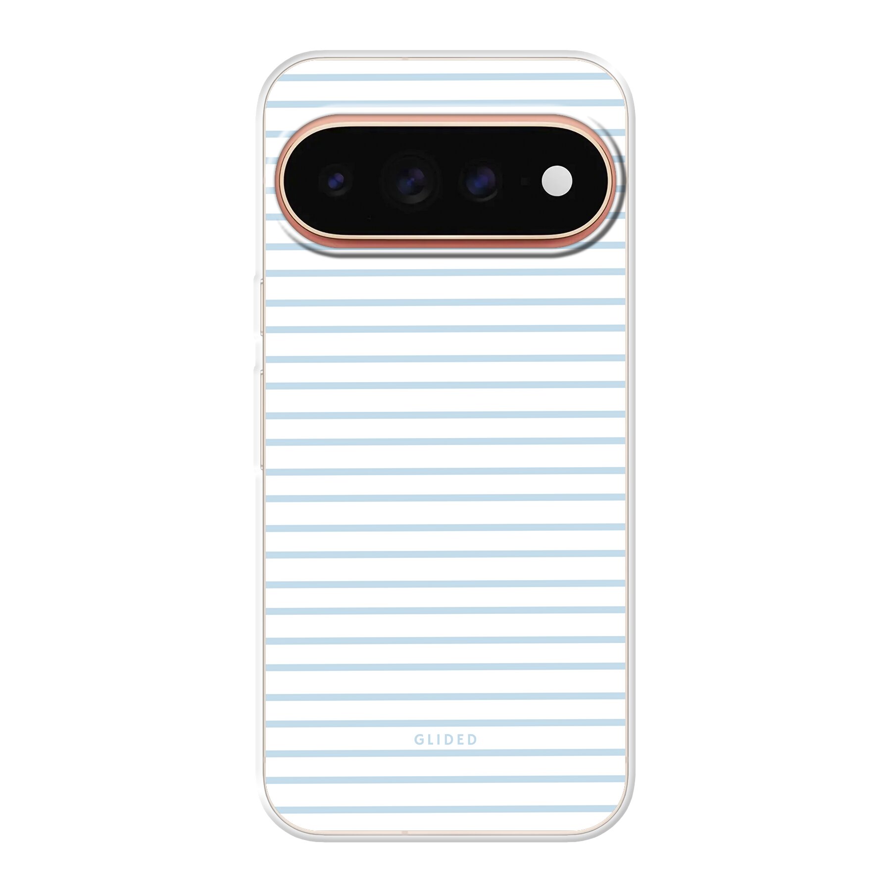 Product image Blue & White Stripes - Google Pixel 11 Pro Phone case