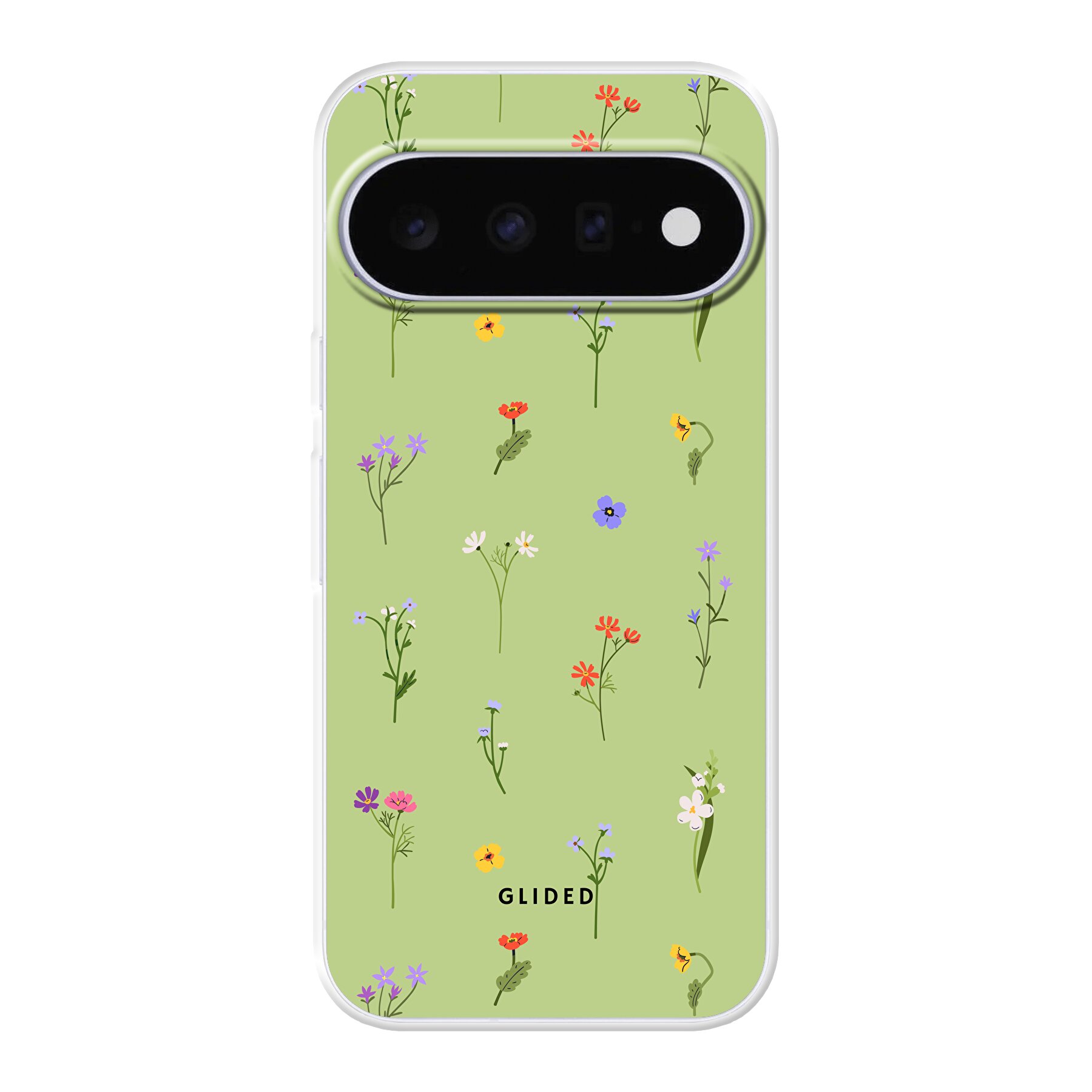 Product image Green Floral - Google Pixel 11 Pro XL Phone case