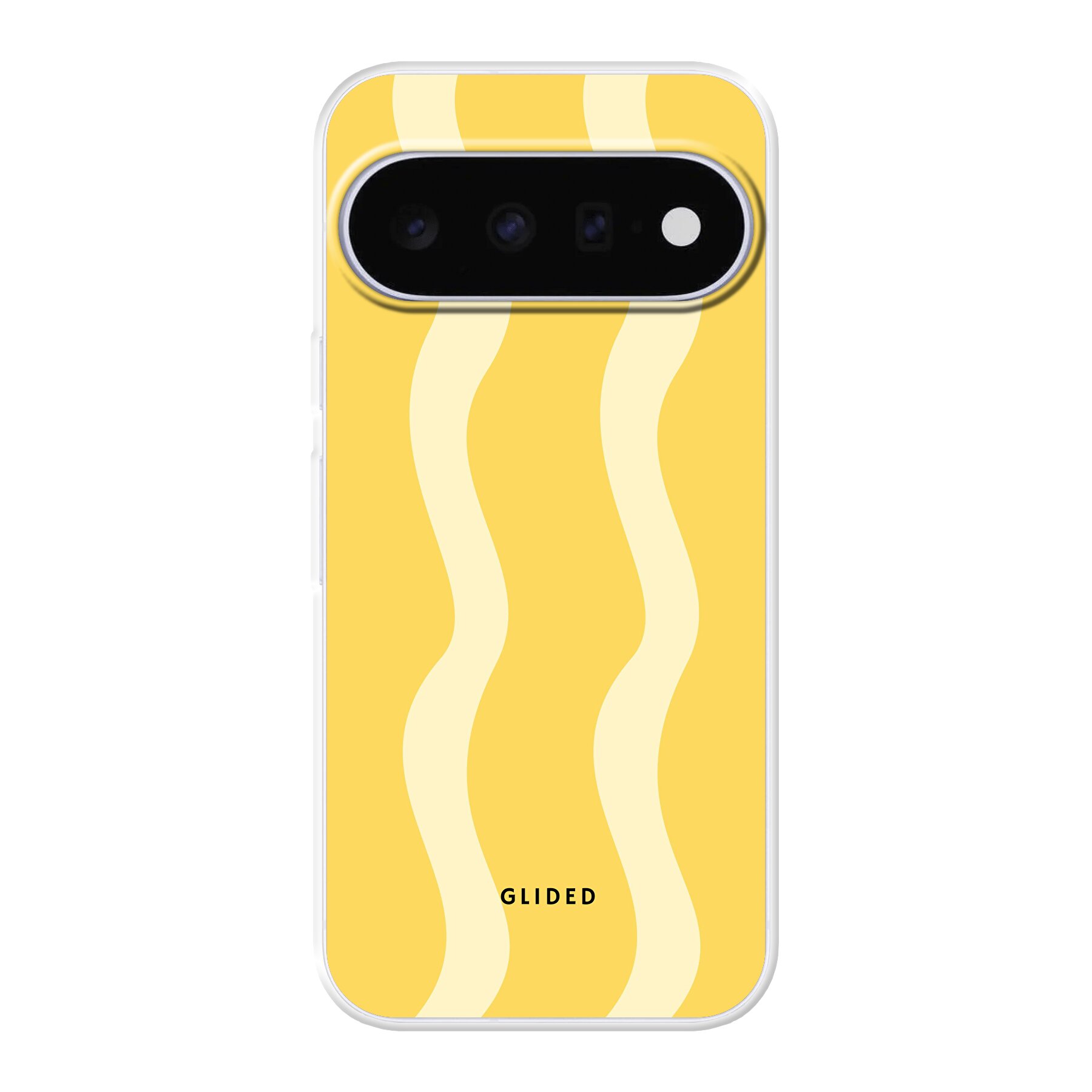 Product image Yellow Wavy - Google Pixel 11 Pro XL Phone case