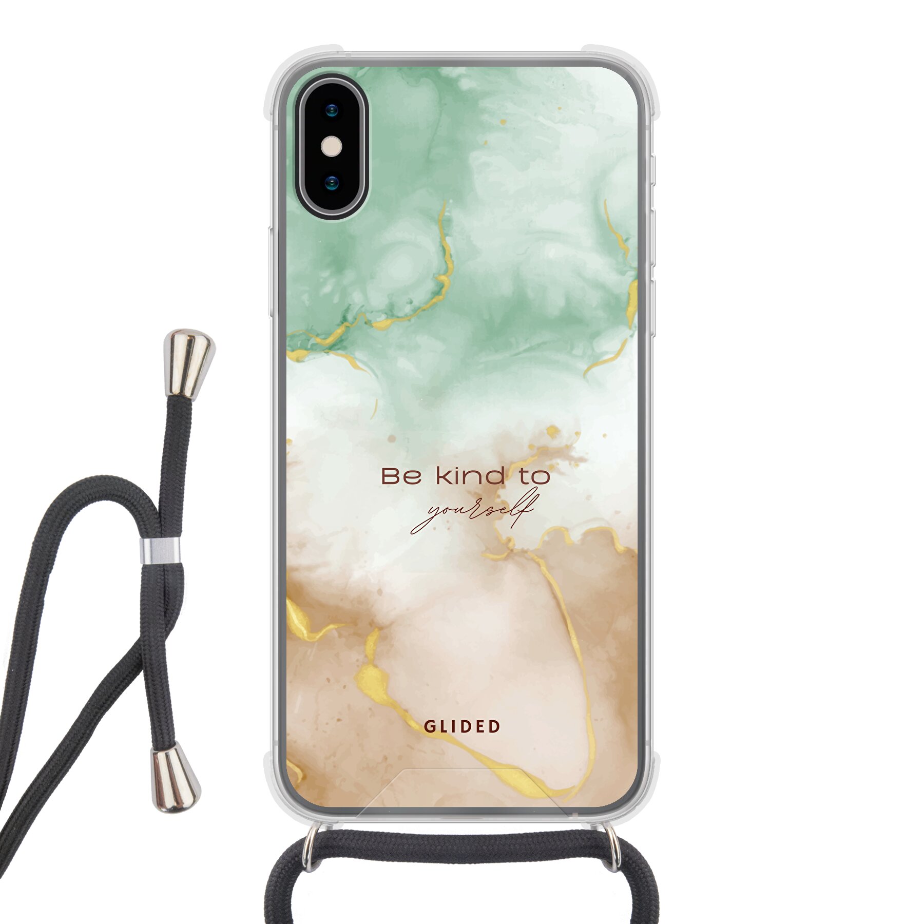 Produktbild Kind to yourself - iPhone X/Xs Handyhülle