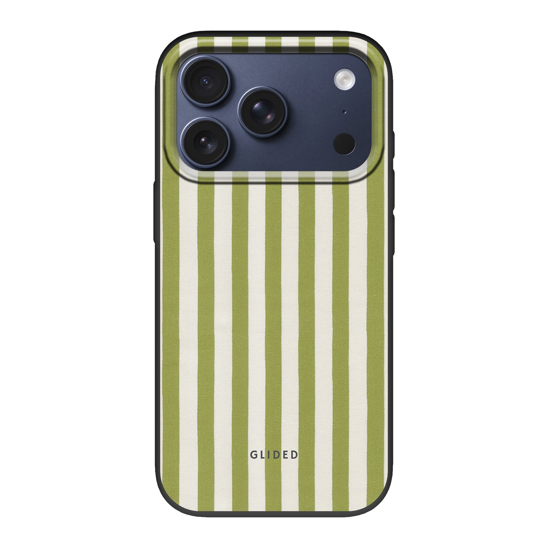 Product image Green and Cream - iPhone 18 Pro Phone case