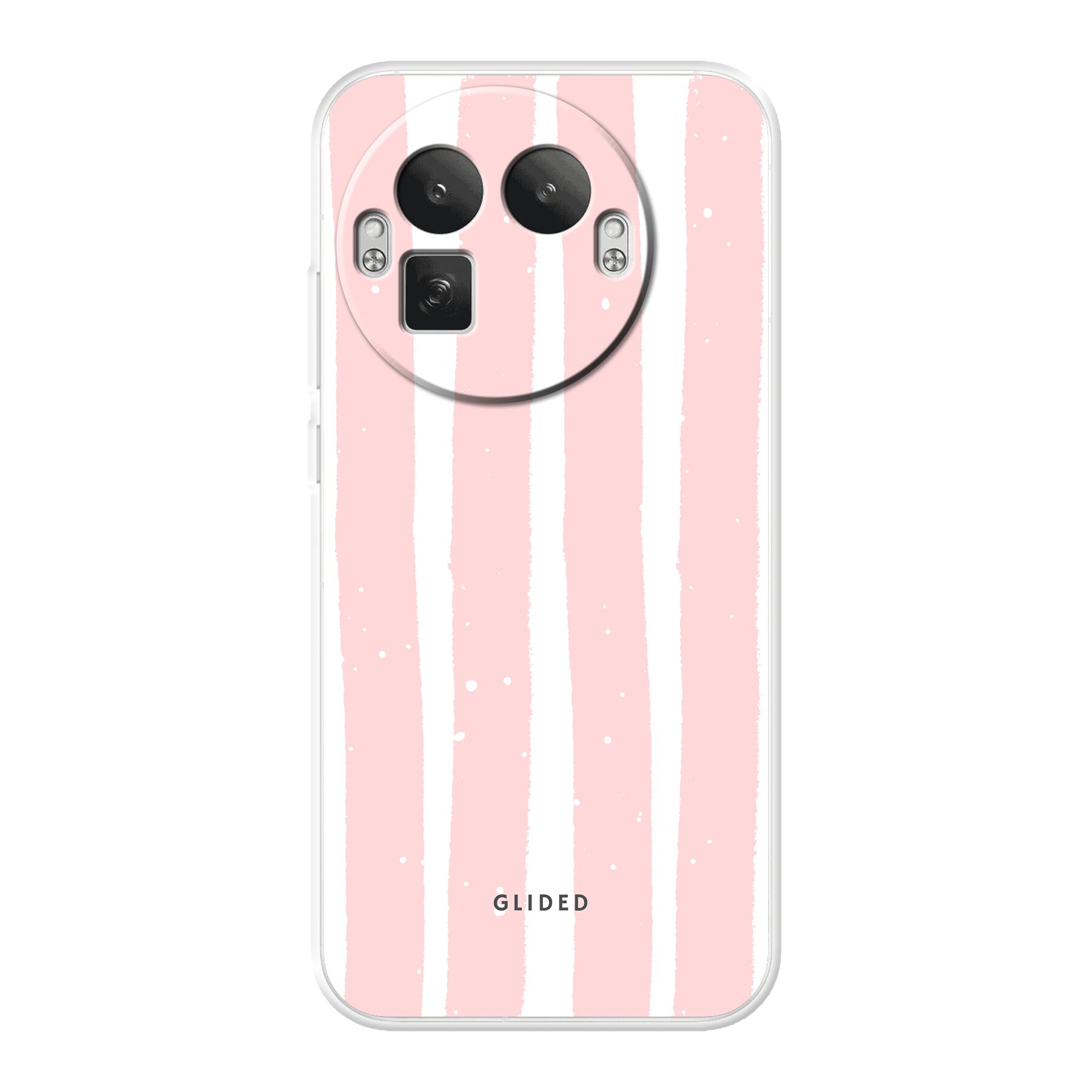 Image du produit Pink Stripes - Realme GT 8 Pro Coque de téléphone